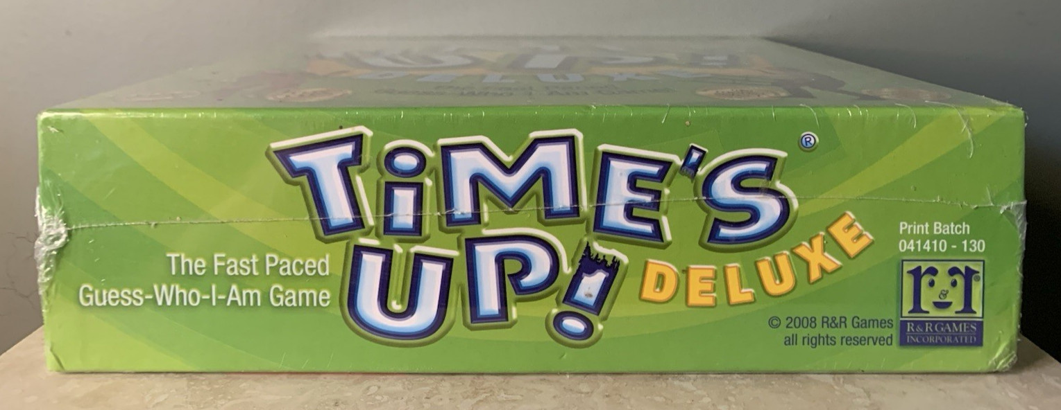 Time’s Up! Game – 10th Anniversary Deluxe Edition – Brand New SEALED Mensa- 2008