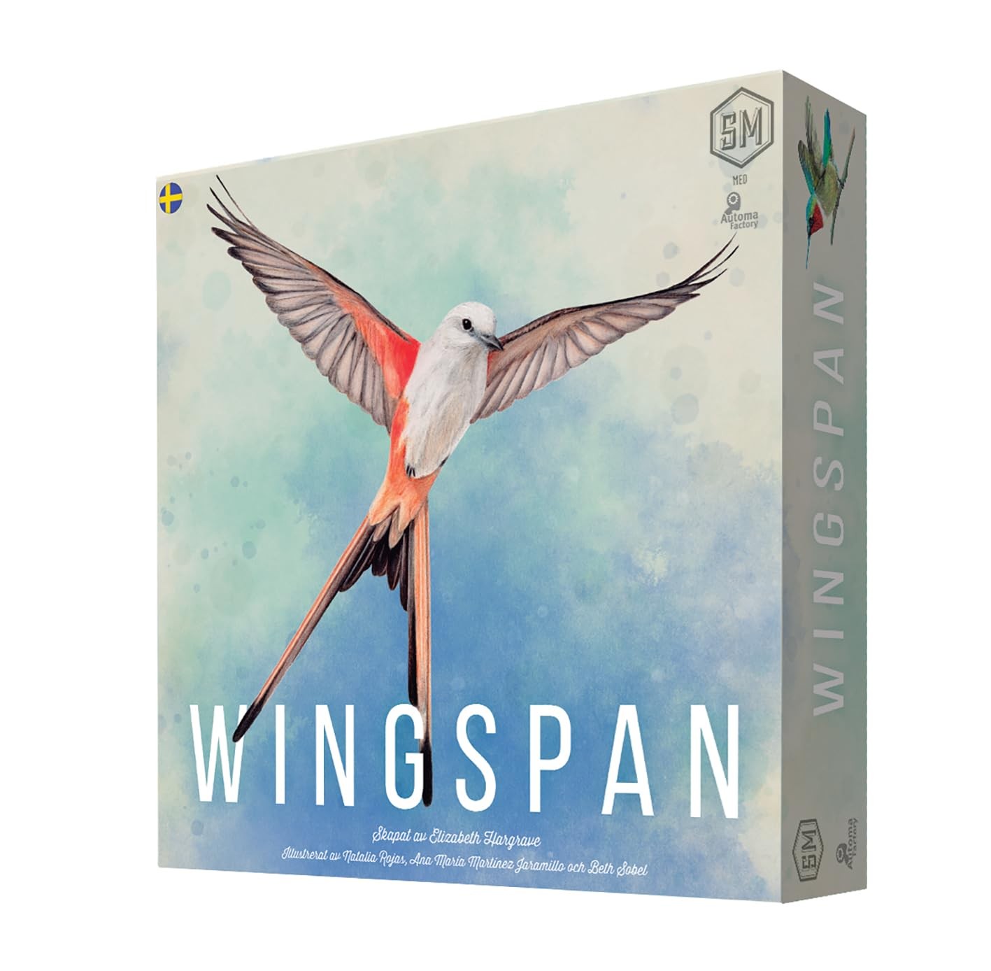 Wingspan (Base Game) by Elizabeth Hargrave | A Relaxing, Award-Winning Strategy