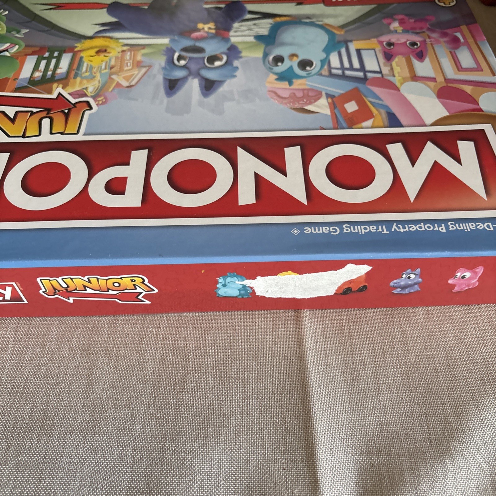 Monopoly Junior 2 Games in 1 by Hasbro Gaming New