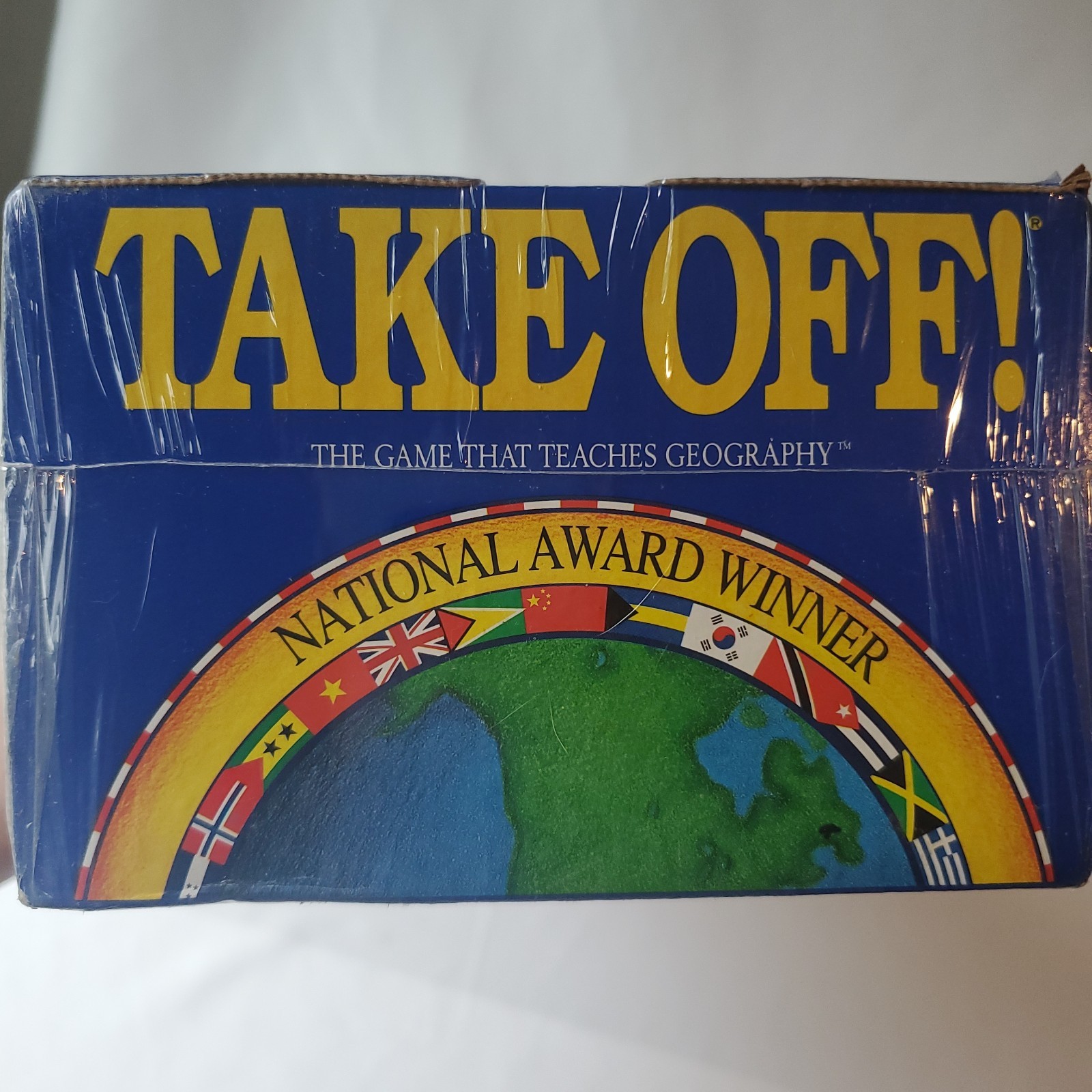 Take Off! Board Game – The Game That Teaches Geography – NEW NIB