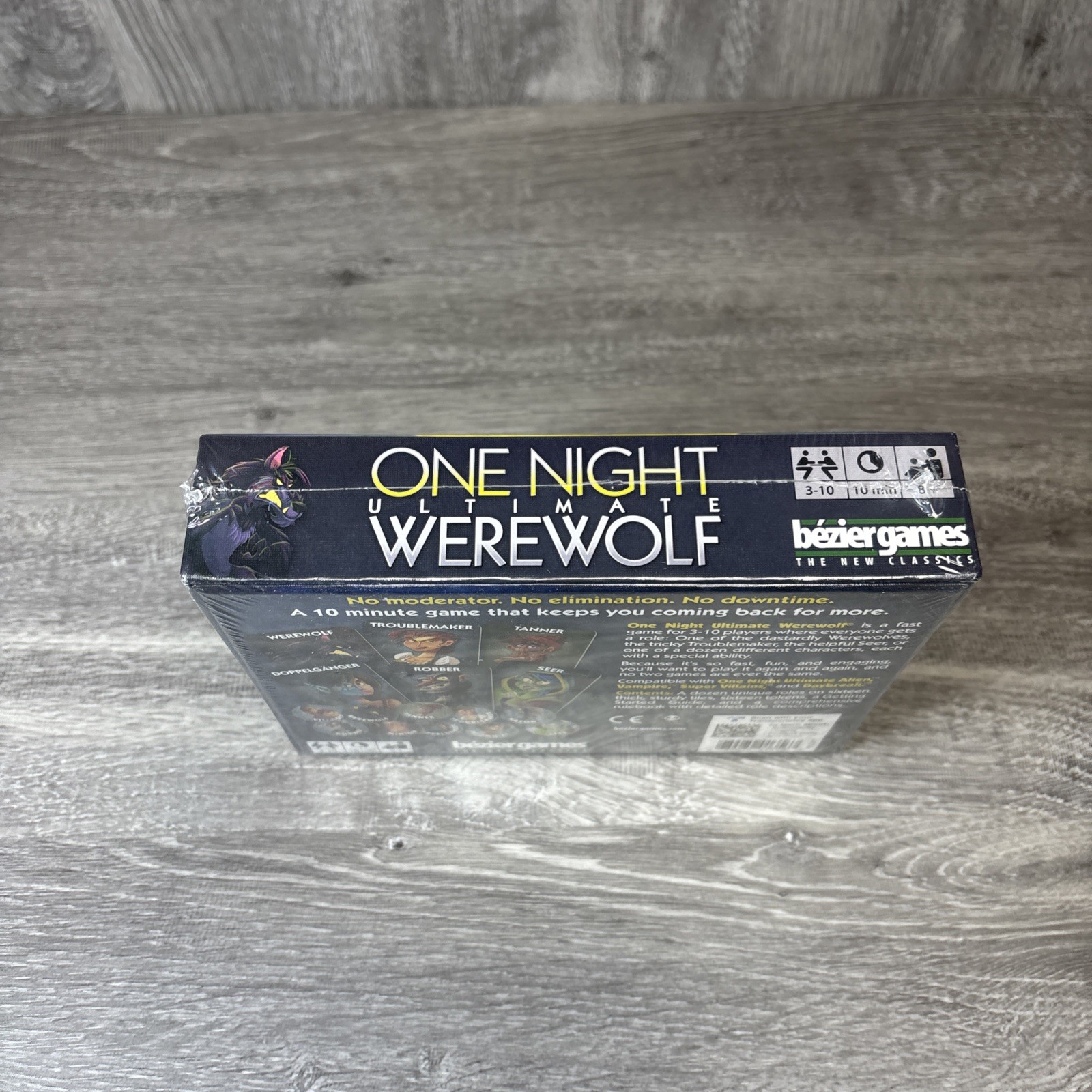 One Night Ultimate Werewolf Card Game by Bezier Games, Factory Sealed