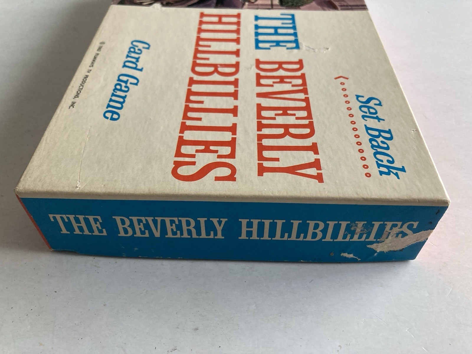 Vintage Milton Bradley The Beverly Hillbillies Card Game (No Chips or Dice)