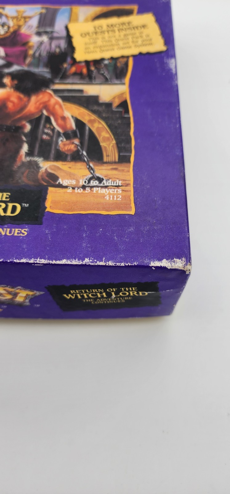 1991 Hero Quest – Return of the Witch Lord – Quest Pack – COMPLETE
