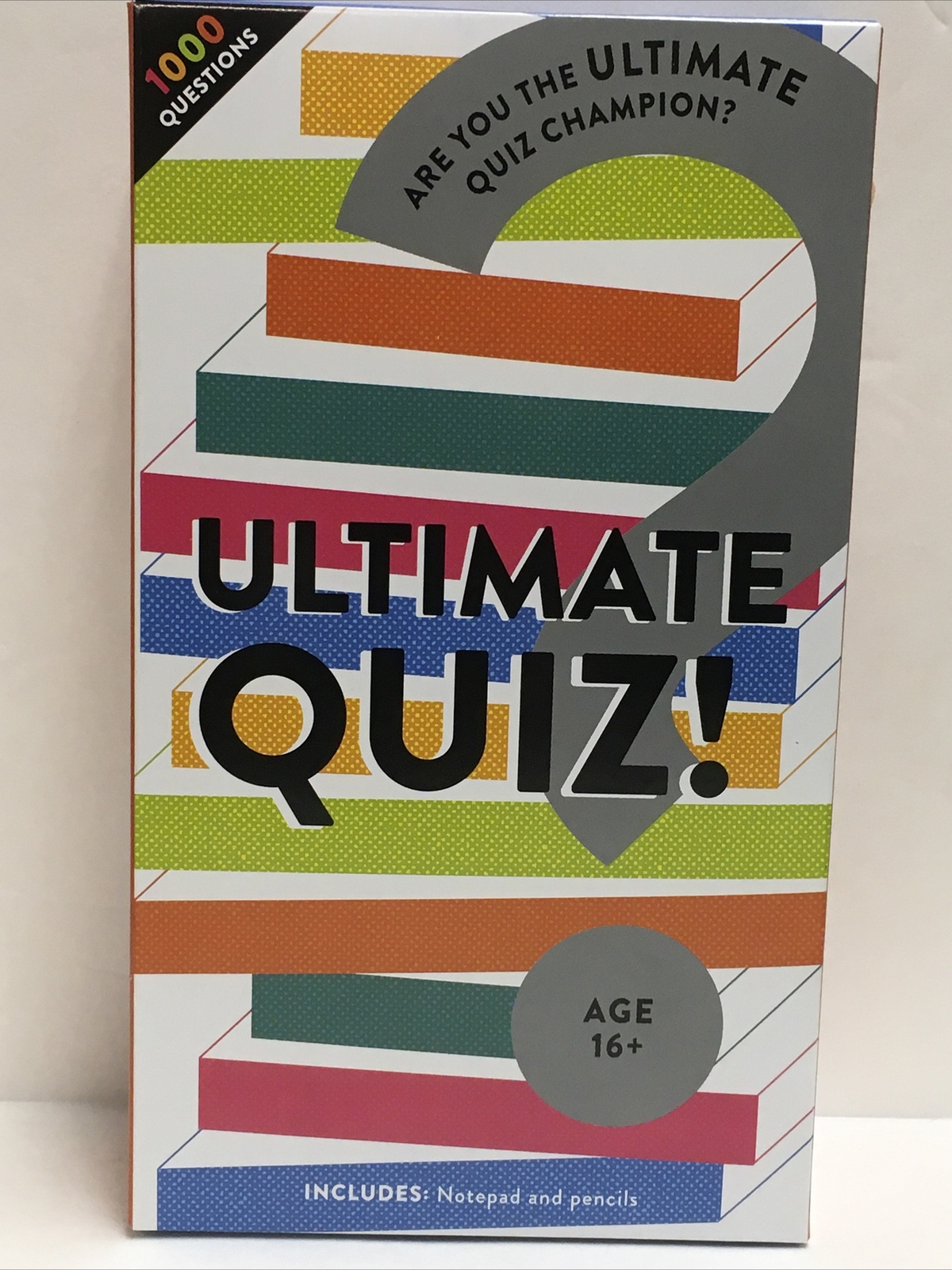 Talking Tables, ULTIMATE QUIZ AGE 16+ 1000 QUESTIONS NEW IN BOX