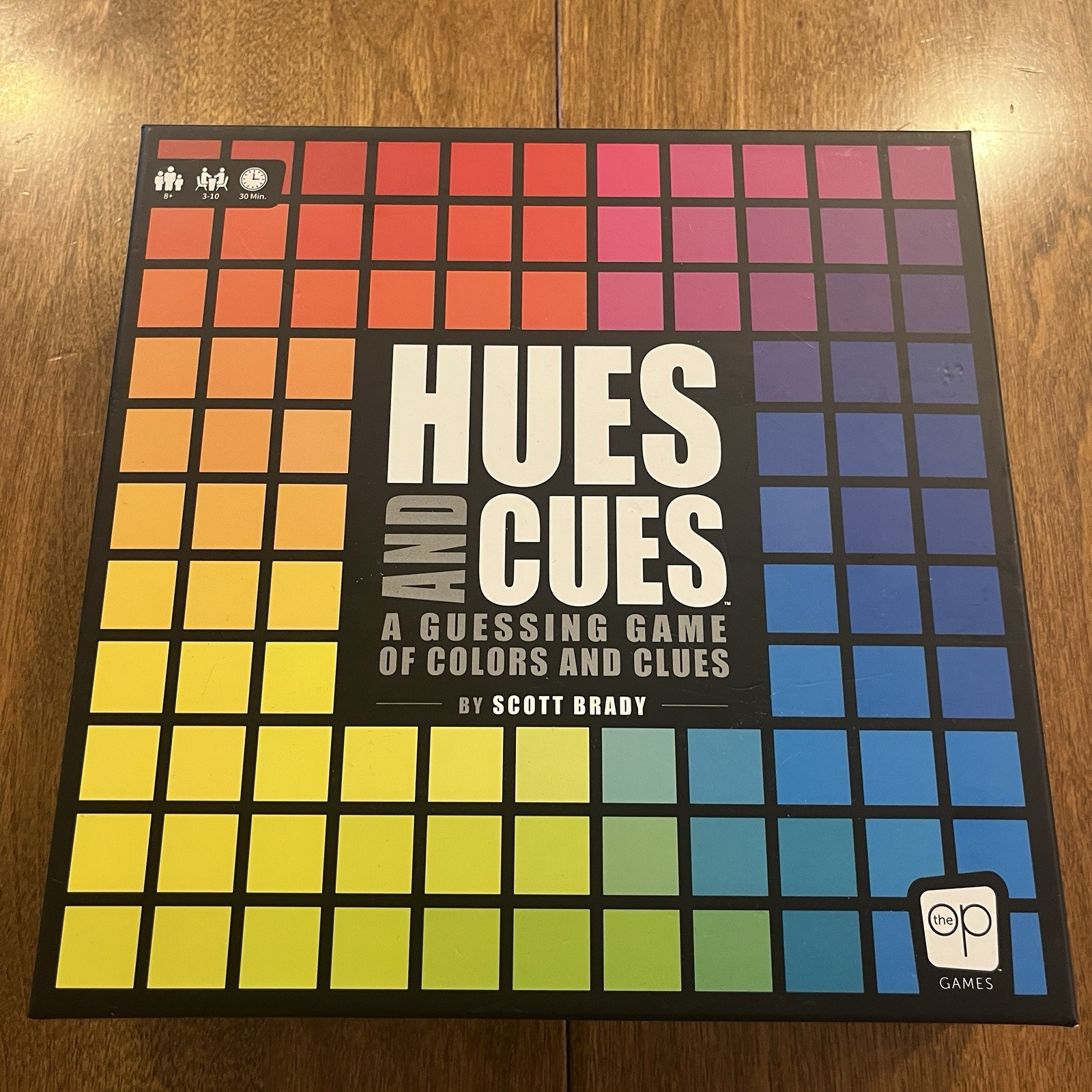 Hues and Cues Board Game – The Op – Complete Set – Scott Brady