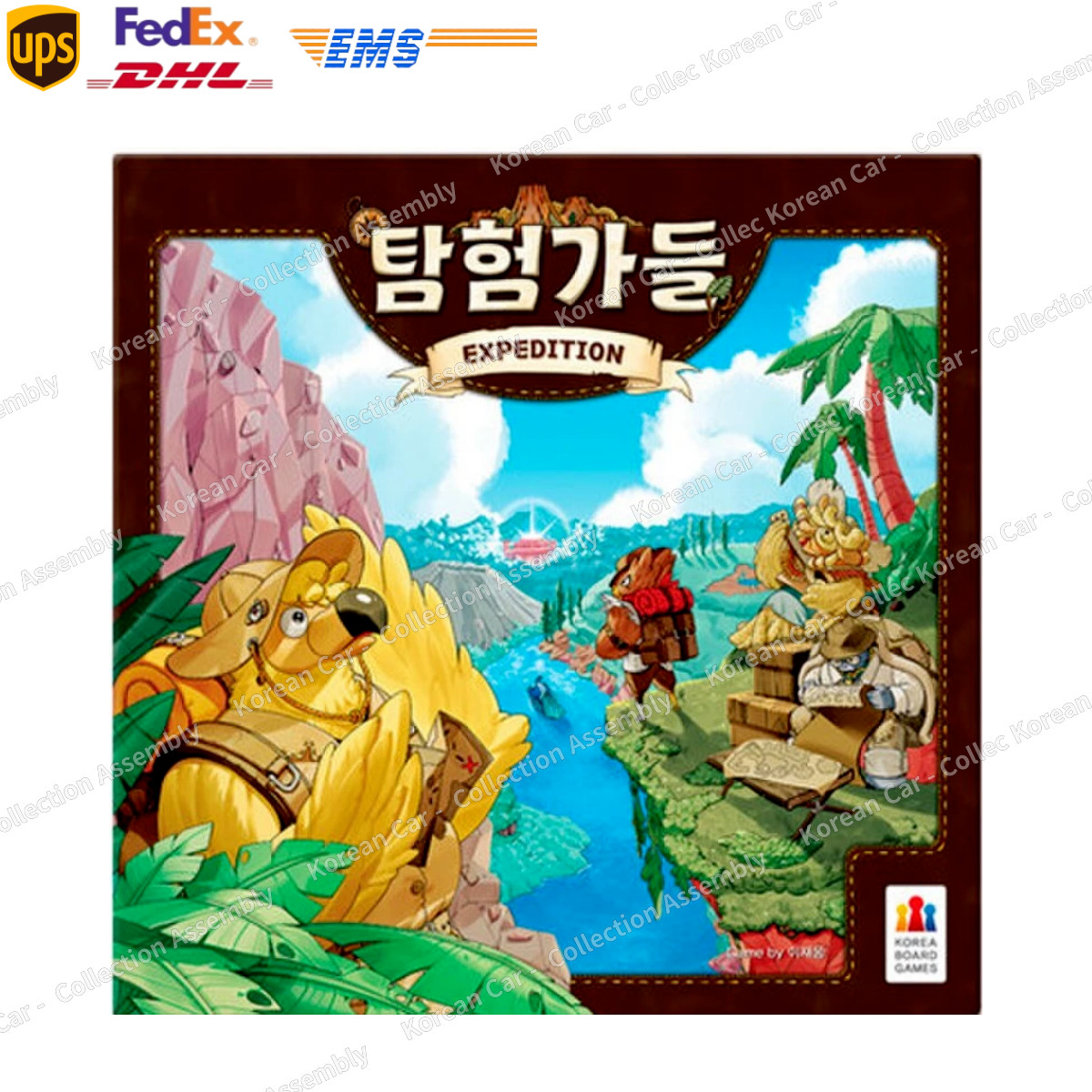 Expedition Korea Board Game Official Korean Version