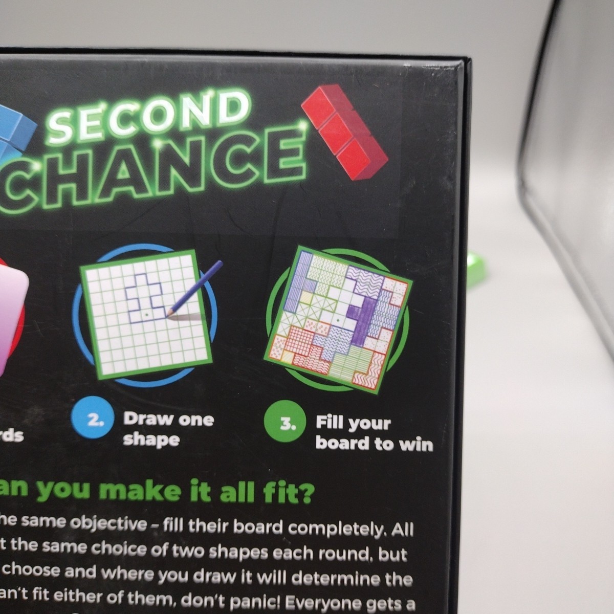 Second Chance (2nd Edition) Card Board Game by Stronghold Games, 100% Complete