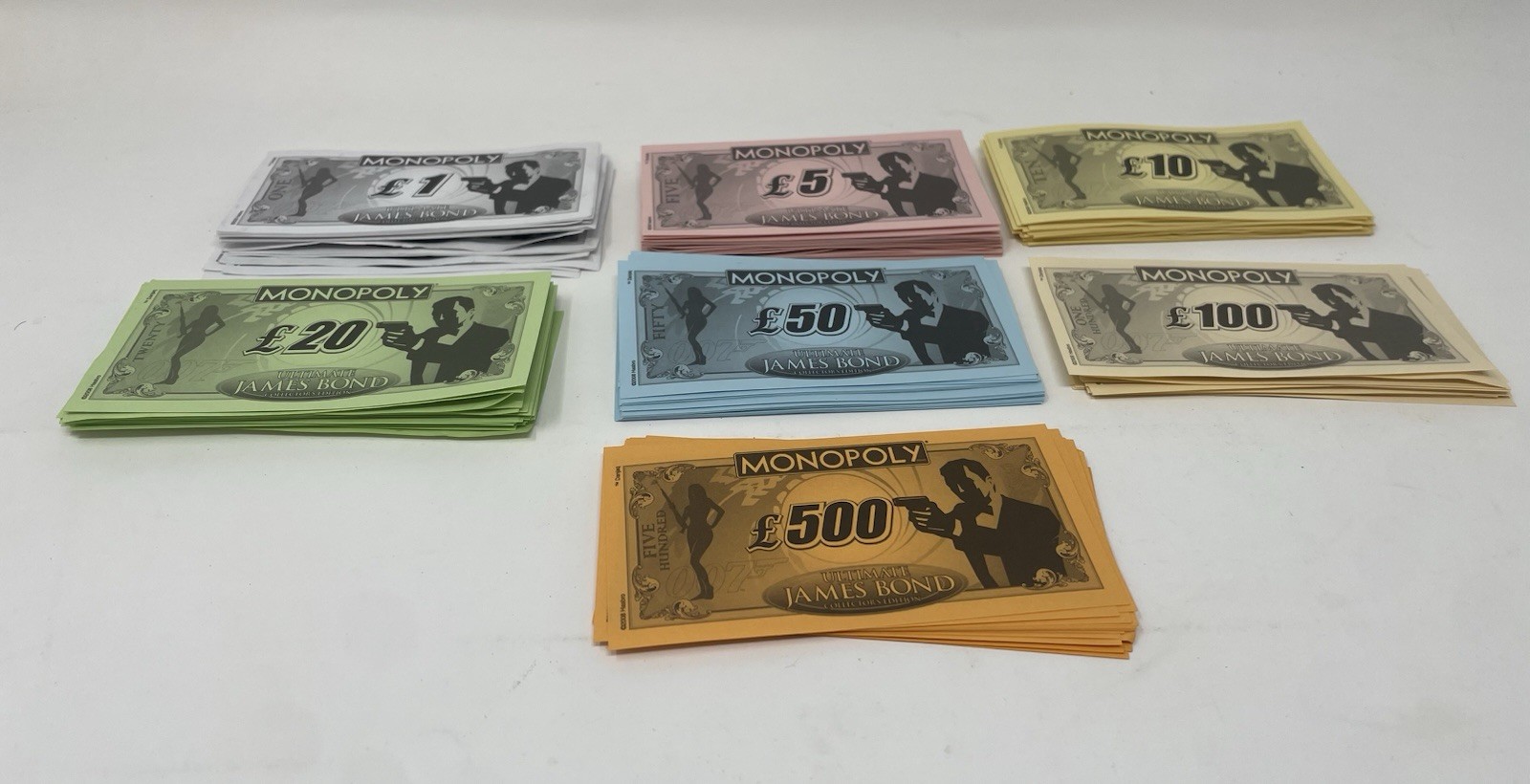 The Ultimate James Bond 007 Monopoly Game Collectors Edition Replacement Money