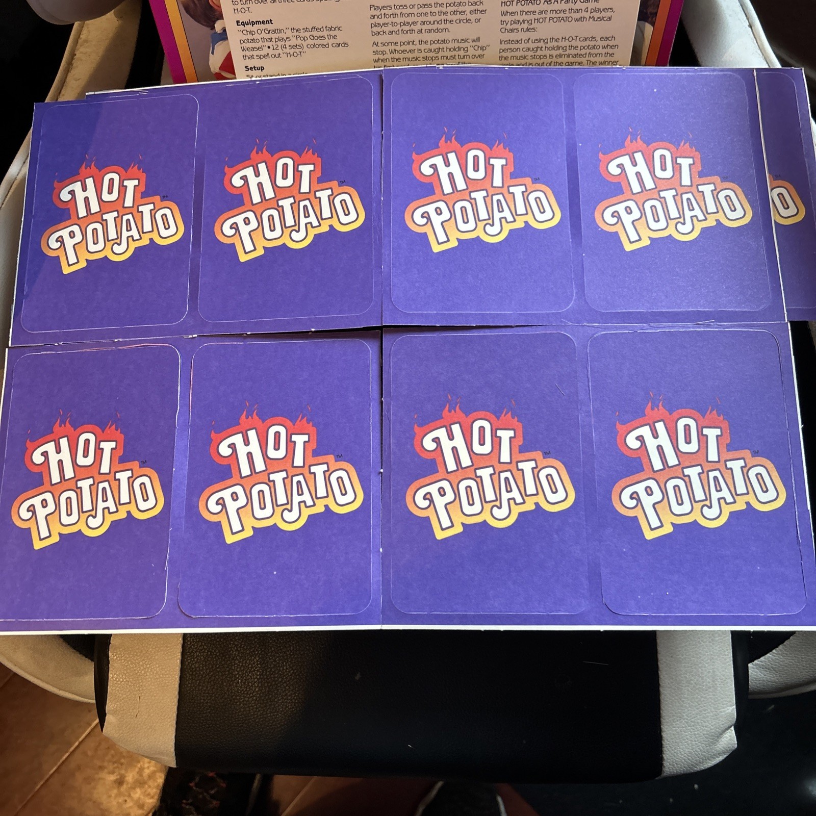 Vintage 1988 Parker Brothers Musical Hot Potato Game No Sound COMPLETE