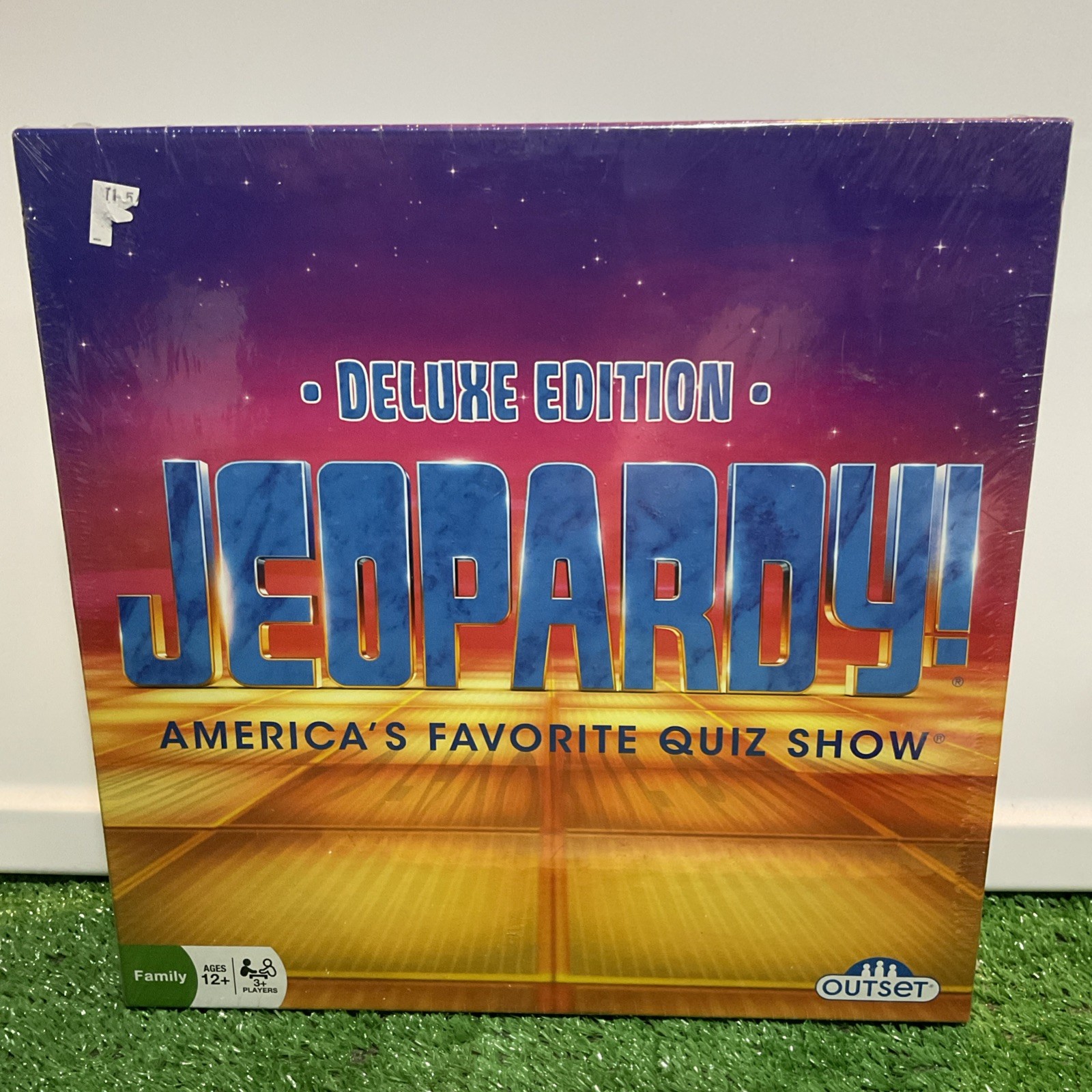 Jeopardy Deluxe Edition TV Quiz Show Family Game By Outset 2016 NEW SEALED