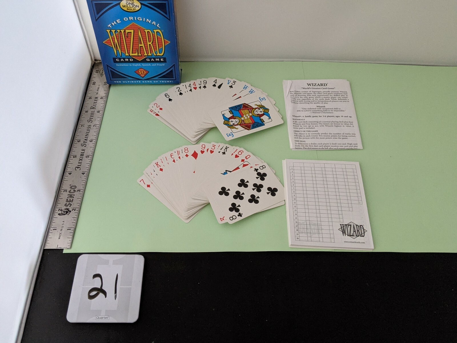– The Original Wizard® Card Game by U.S. Games System