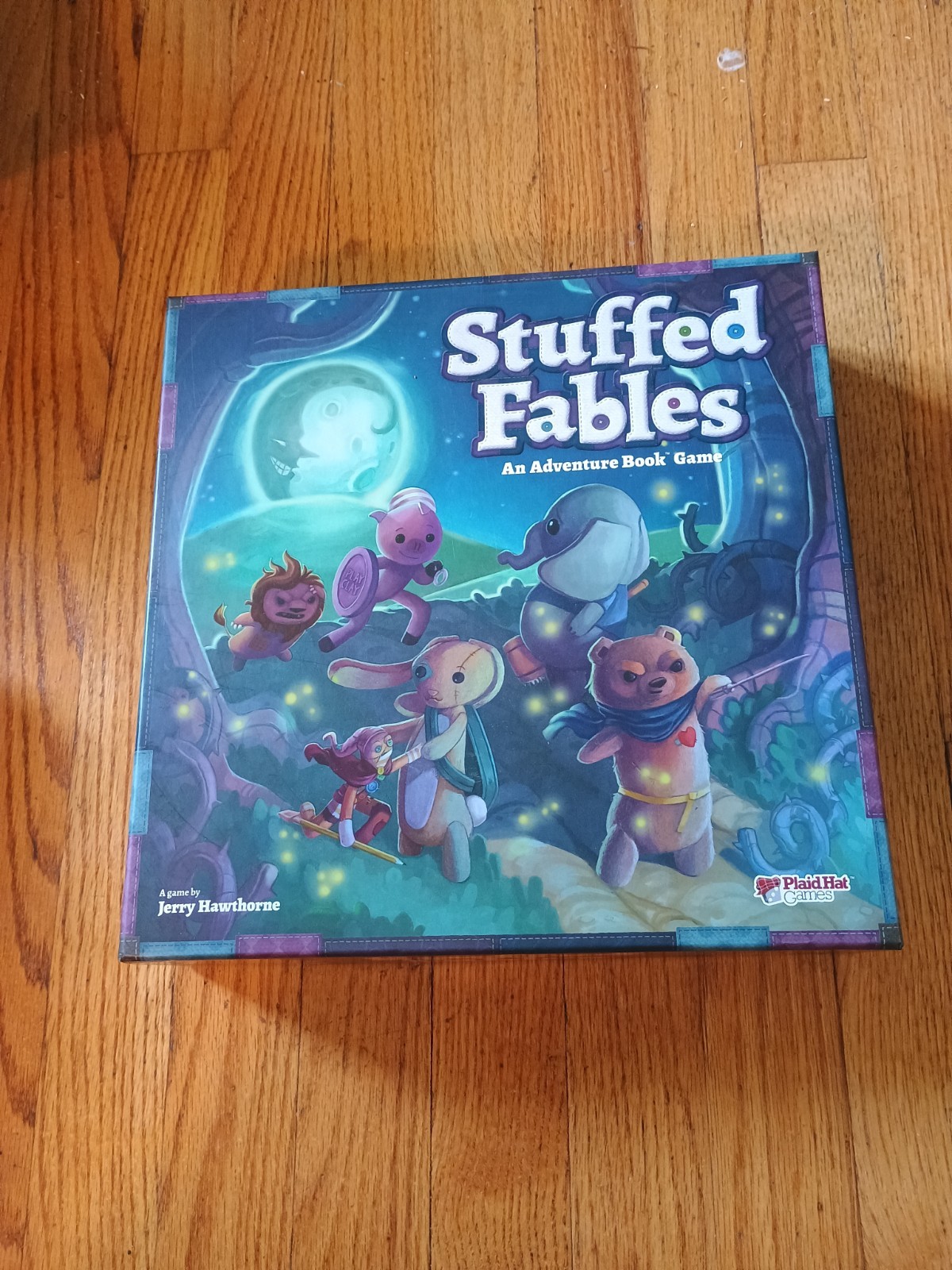 STUFFED FABLES Board Game; Plaid Hat Games; 2017 Complete