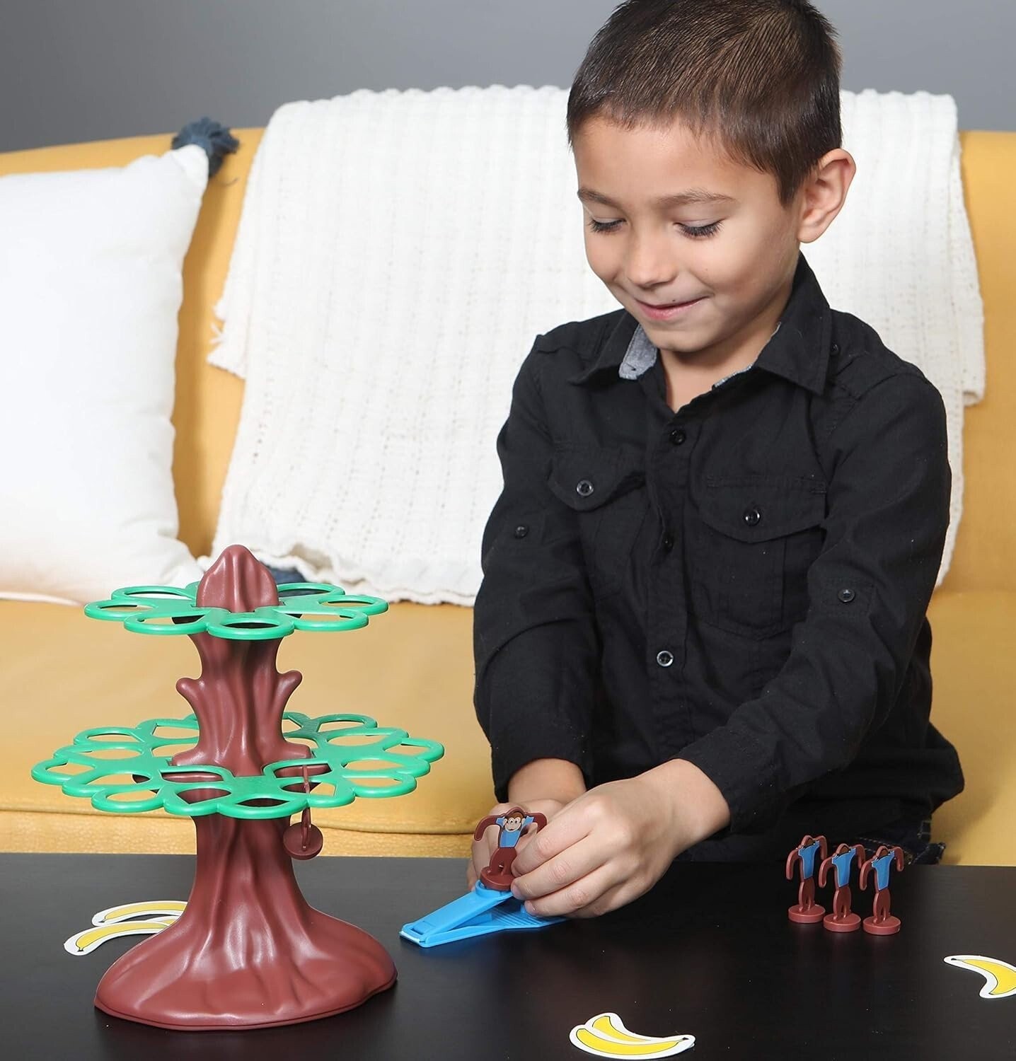 Pressman Jumpin’ Monkeys: Catapult Your Monkeys Into The Tree to Win