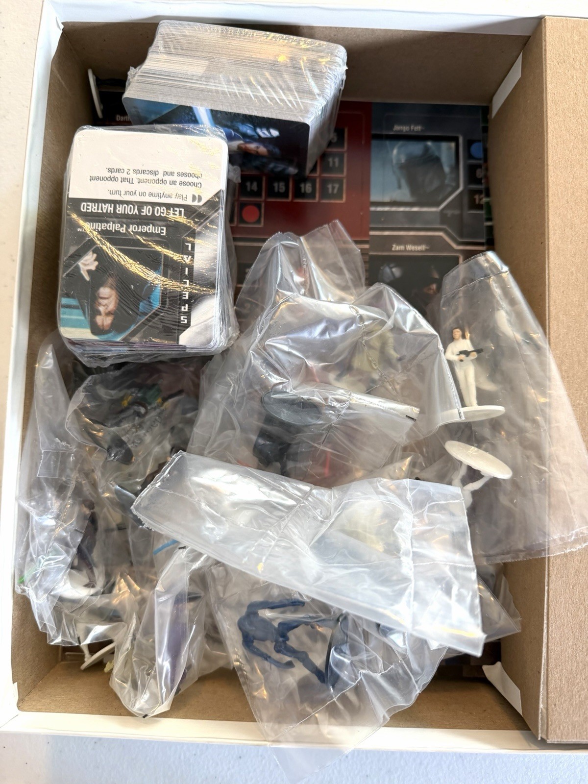 Milton Bradley Star Wars Epic Duels Game Mostly Everything Sealed Or Unpunched