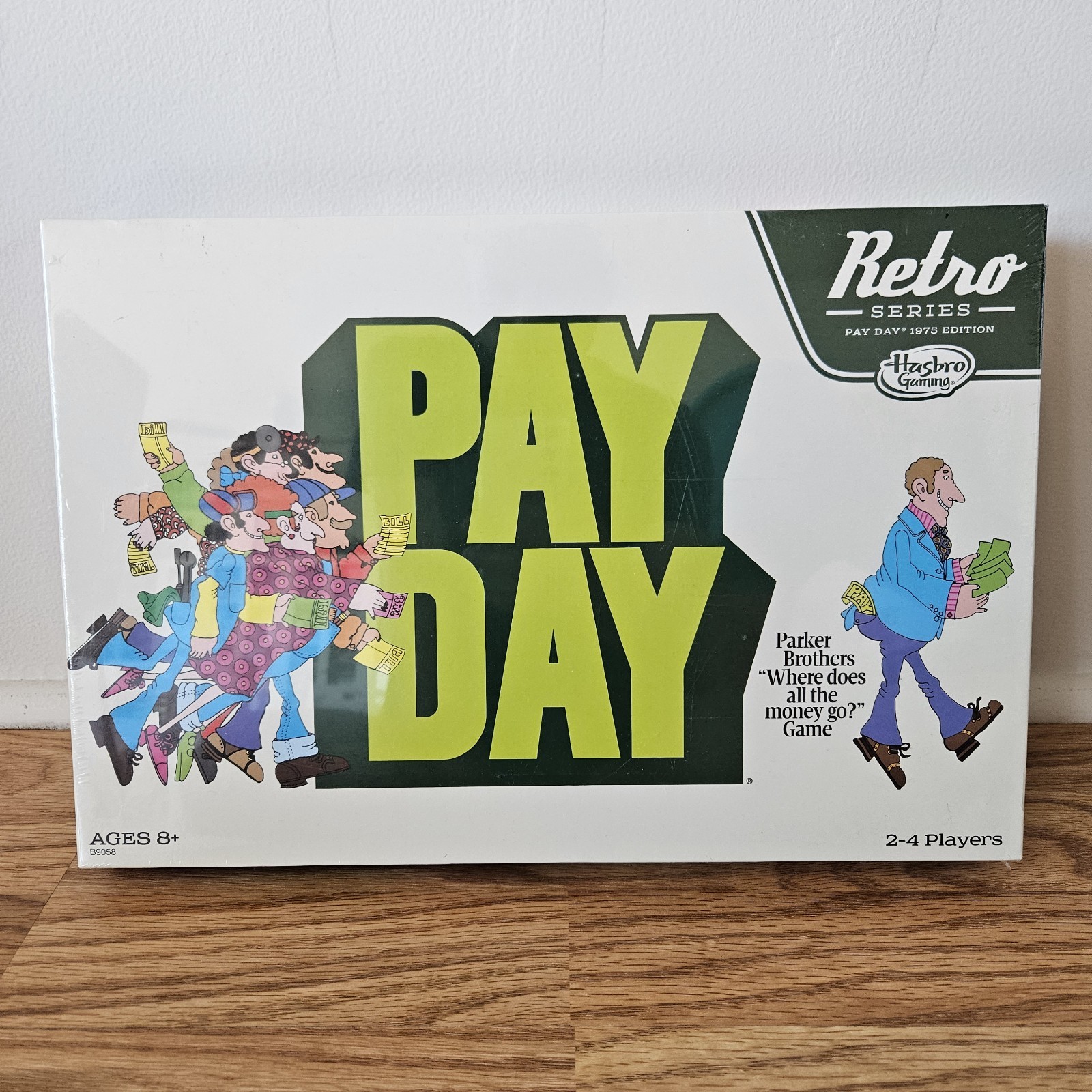 Hasbro Retro Series Pay Day Board Game Target Edition 2015, New Factory Sealed
