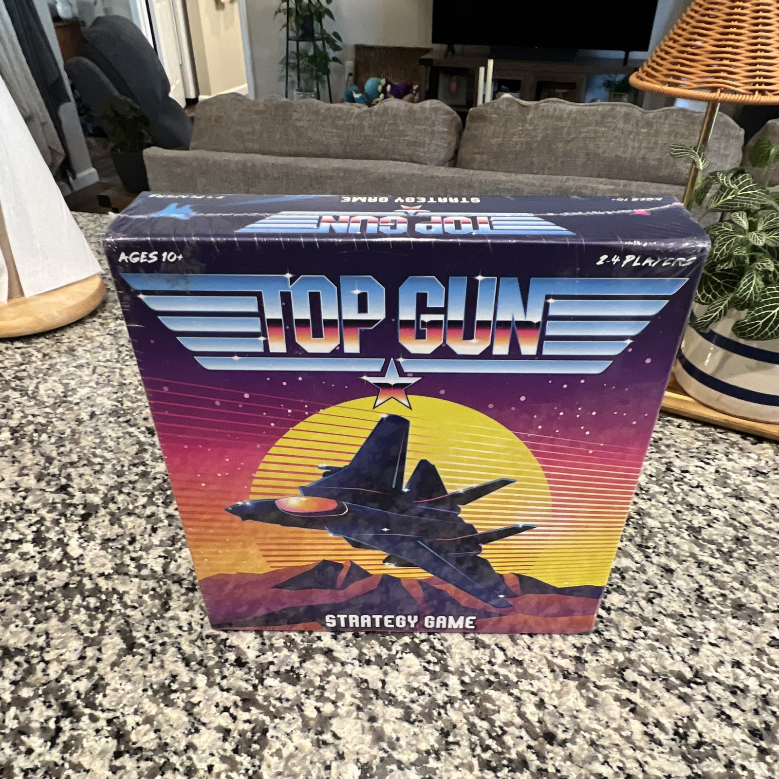 Mondo Top Gun Strategy Board Game, Complete, 2-4 Players, Ages 10+