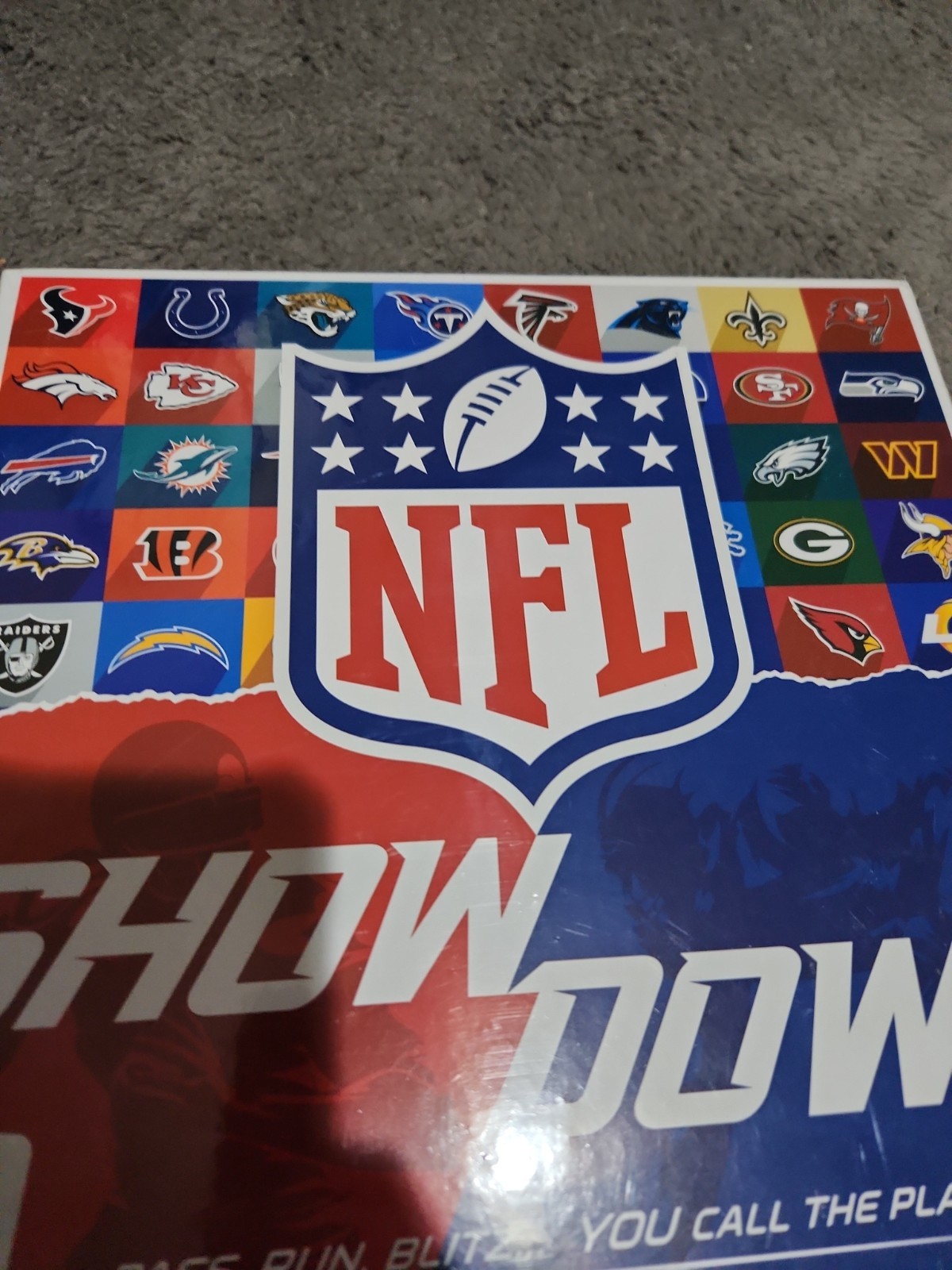 NFL Football Board Game SHOWDOWN You Call The Plays by Buffalo Games New