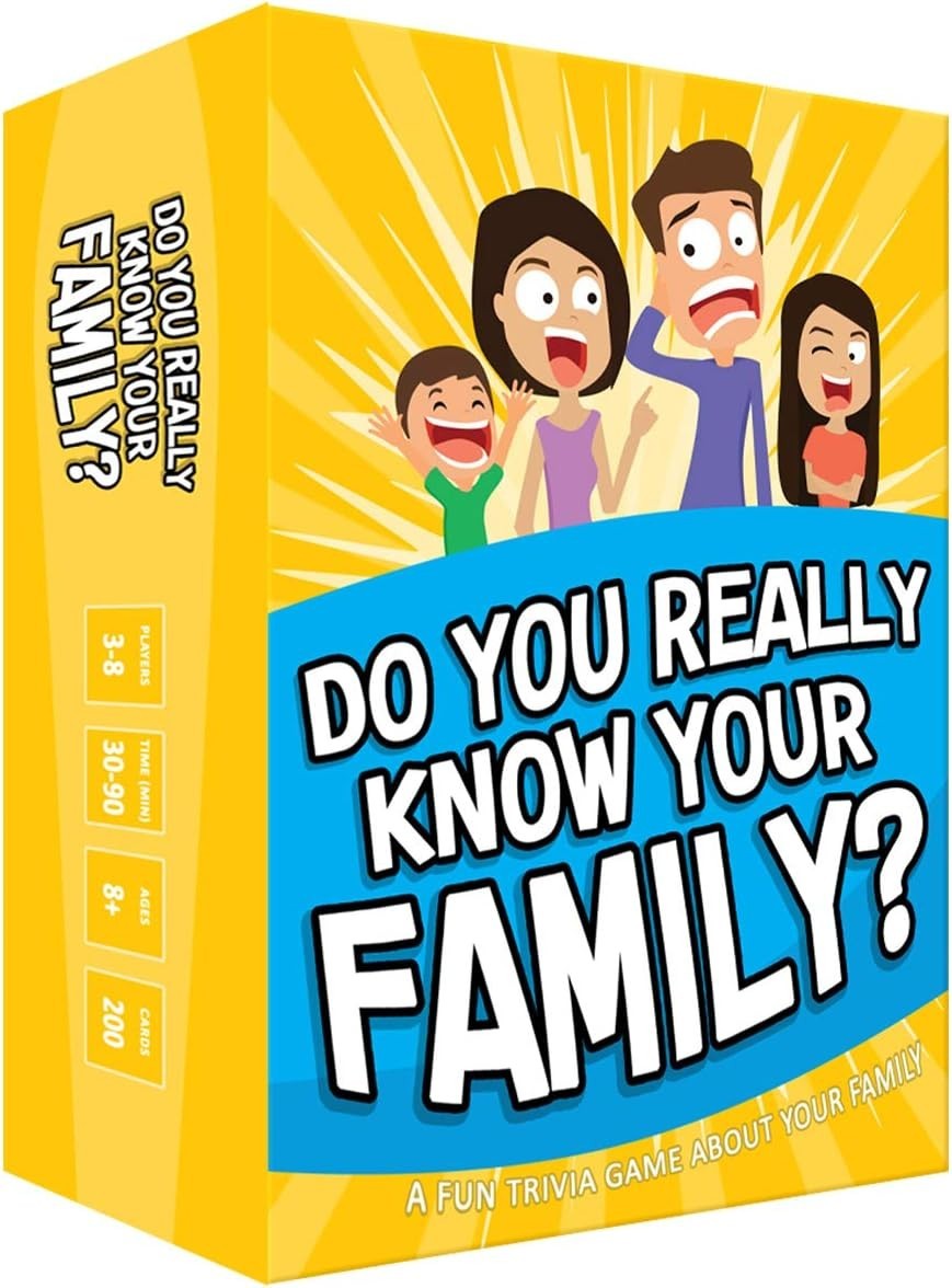A Fun Family Game Filled with Conversation Starters and Challenges – Great fo…