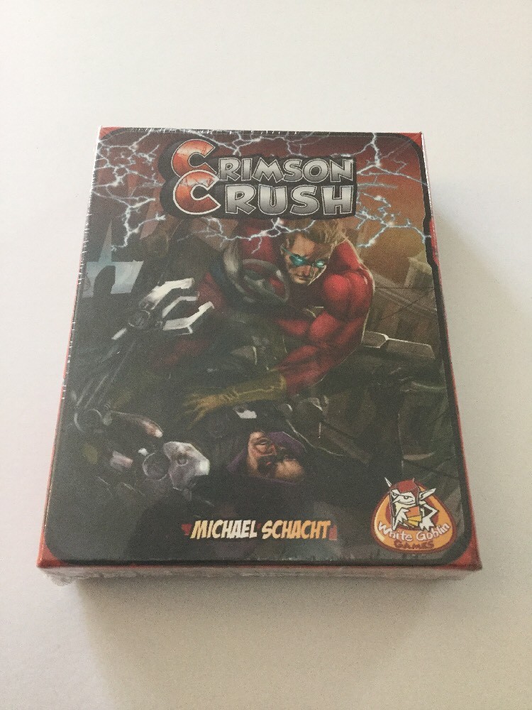 White Goblin Board game Crimson Crush New!