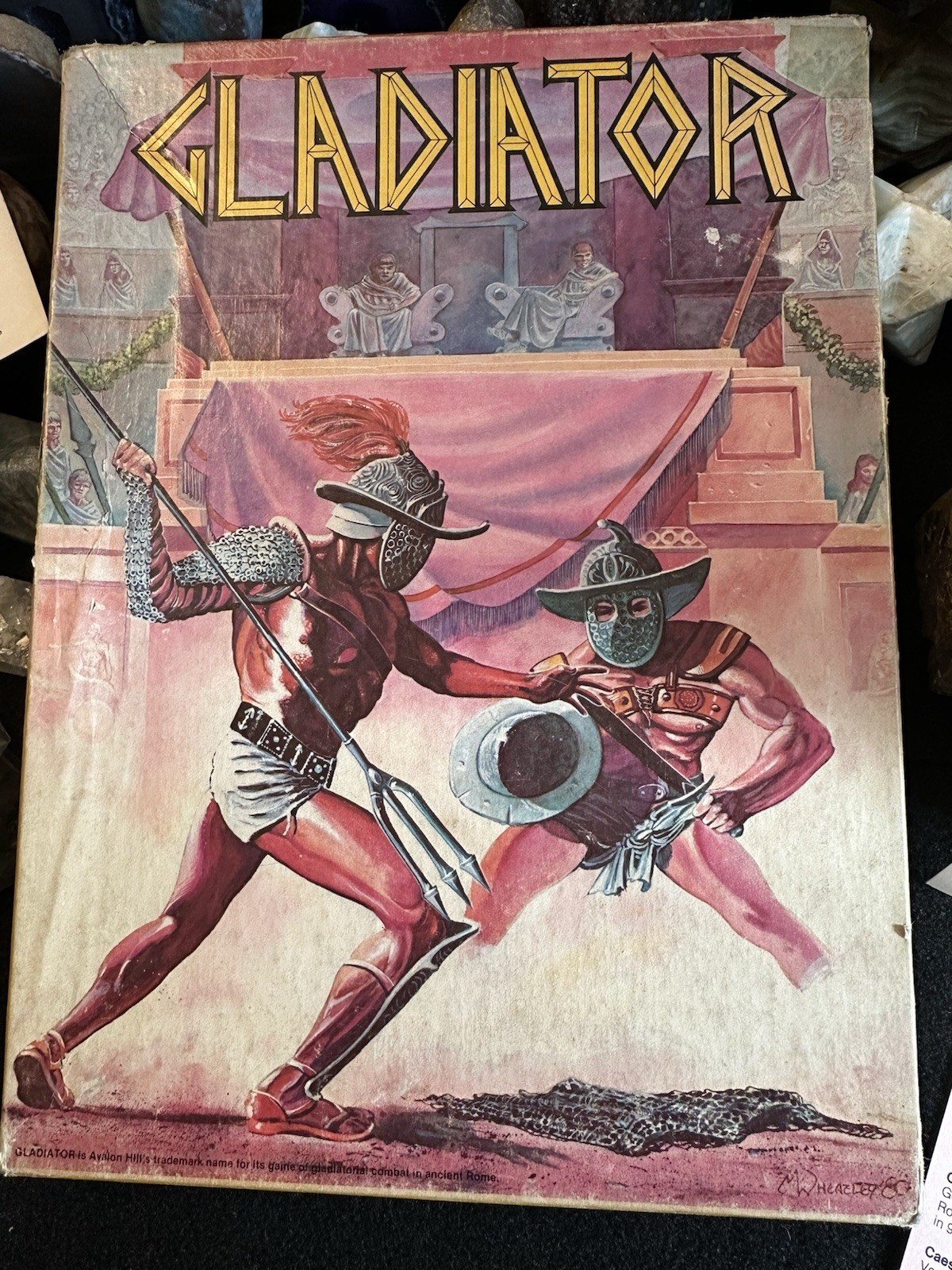 Gladiator Board Game Circa 1997 From The Avalon Hill Game Company