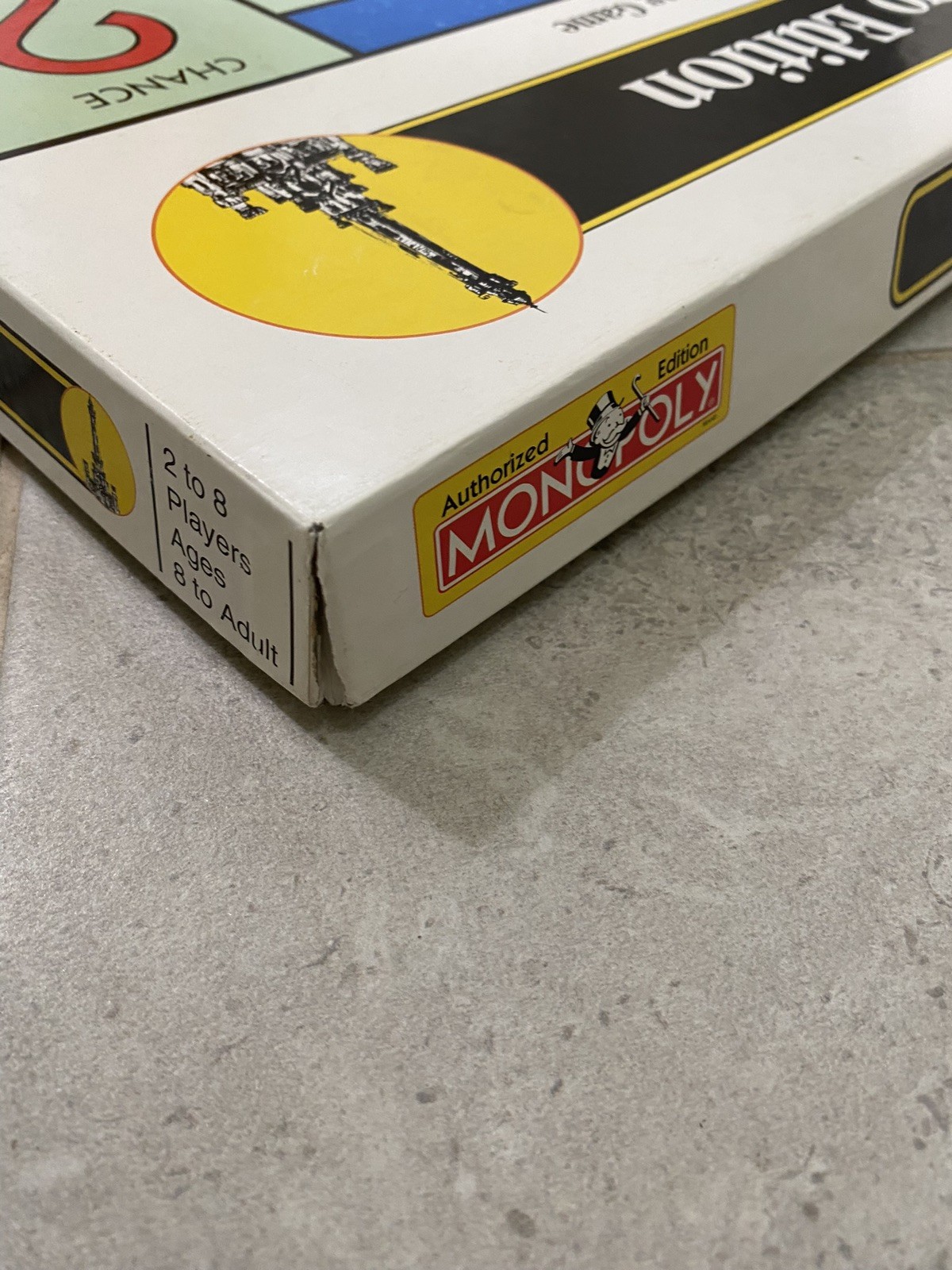CHICAGO EDITION Monopoly 1995 BOARD GAME 2TO8 PLAYERS AGES 8 AND UP VTG 1995