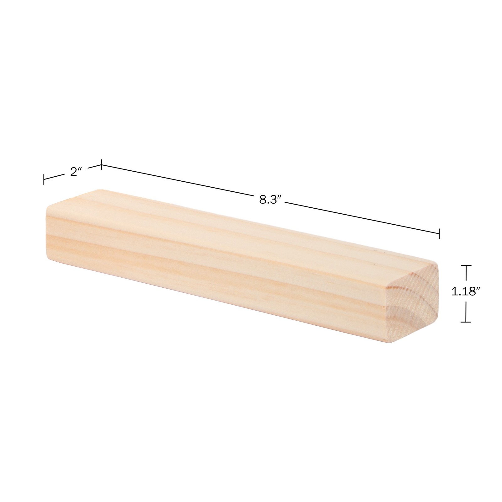 Huge Non Traditional Giant Block Game Jumbo Pinewood 54 Blocks 8 Inch Long
