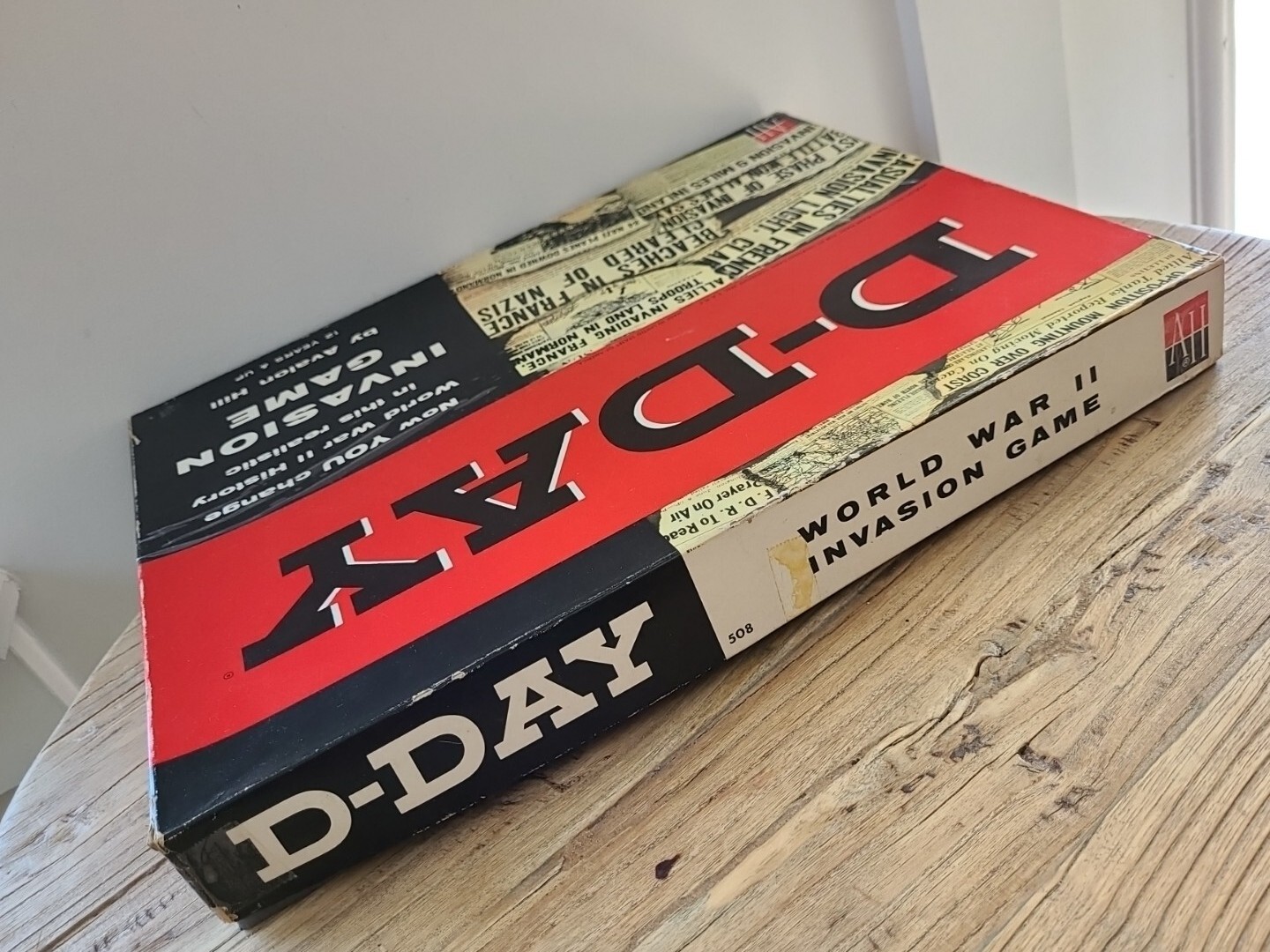 Avalon Hill D-Day Invasion Game 508 World War II Allied German Battle Complete
