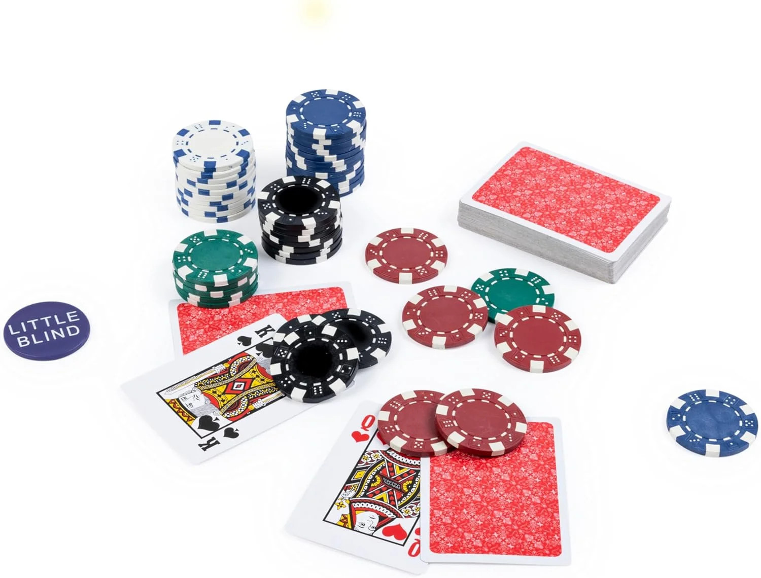 Spin Master Games, Cardinal Classics, 300-Piece Poker Set with Aluminum Carrying