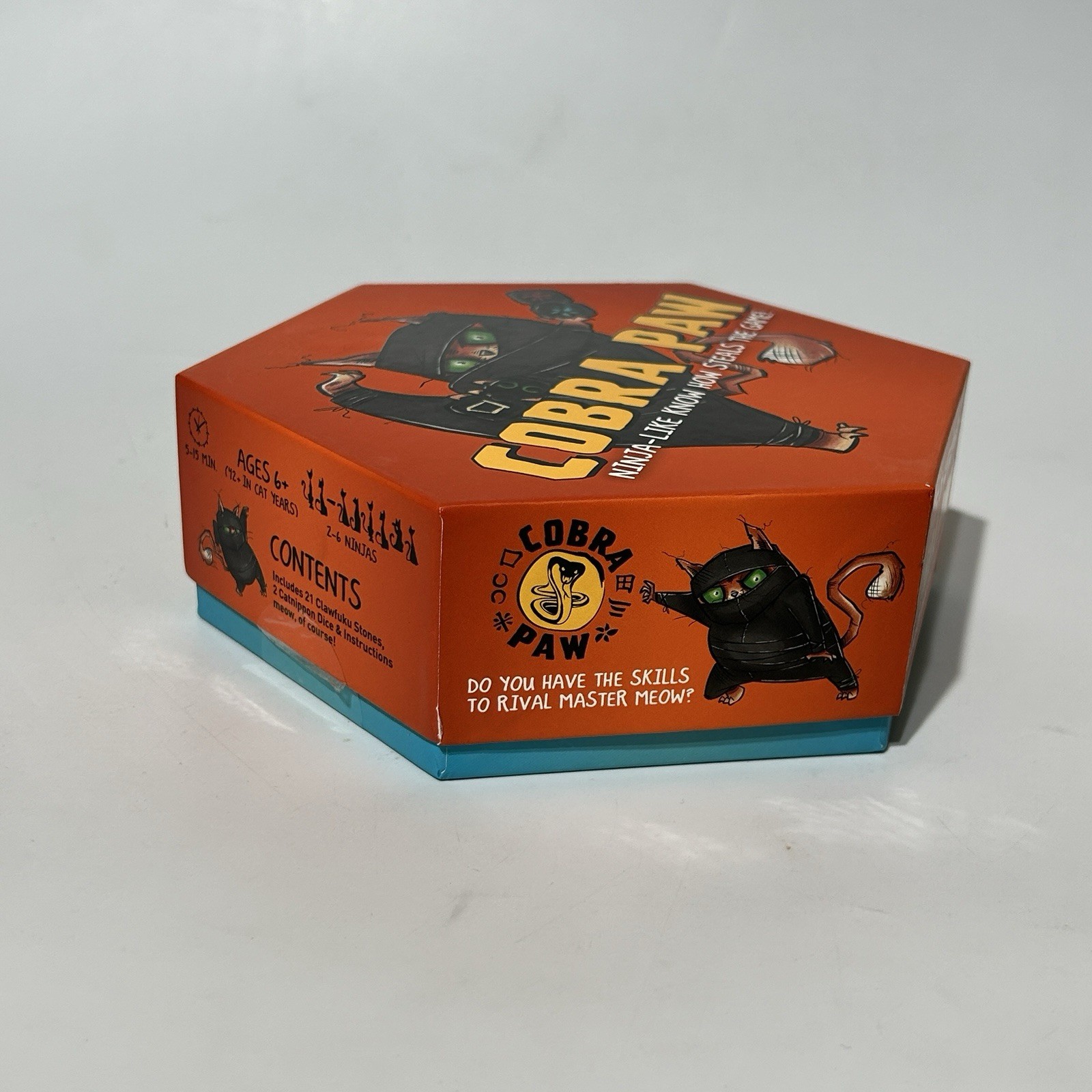 Cobra Paw Ninja Tile Game Bananagrams Master Meow Clawfuku Cat Ninja – Complete