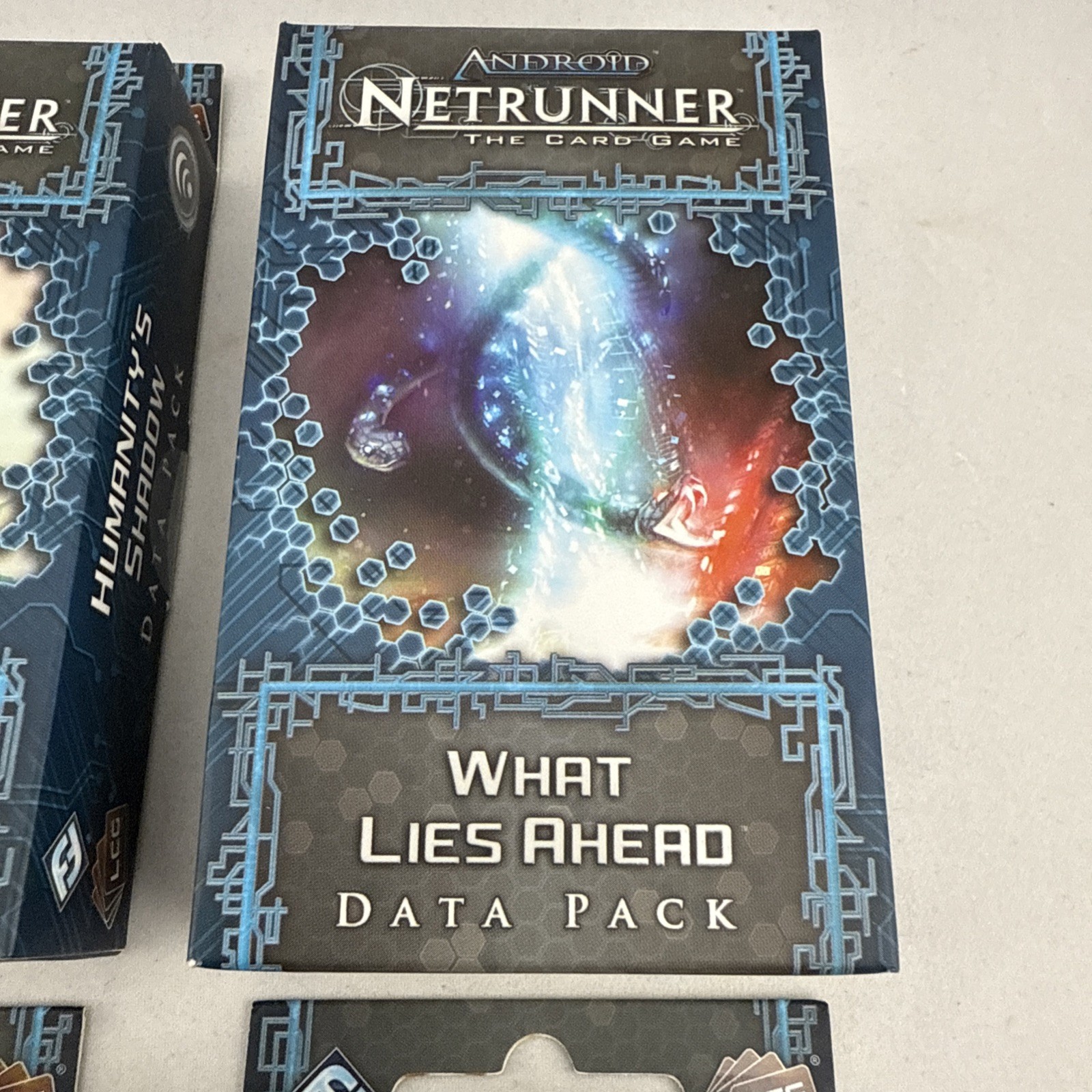 Android Netrunner LCG: Data Pack Lot (7)- New & Sealed In Boxes