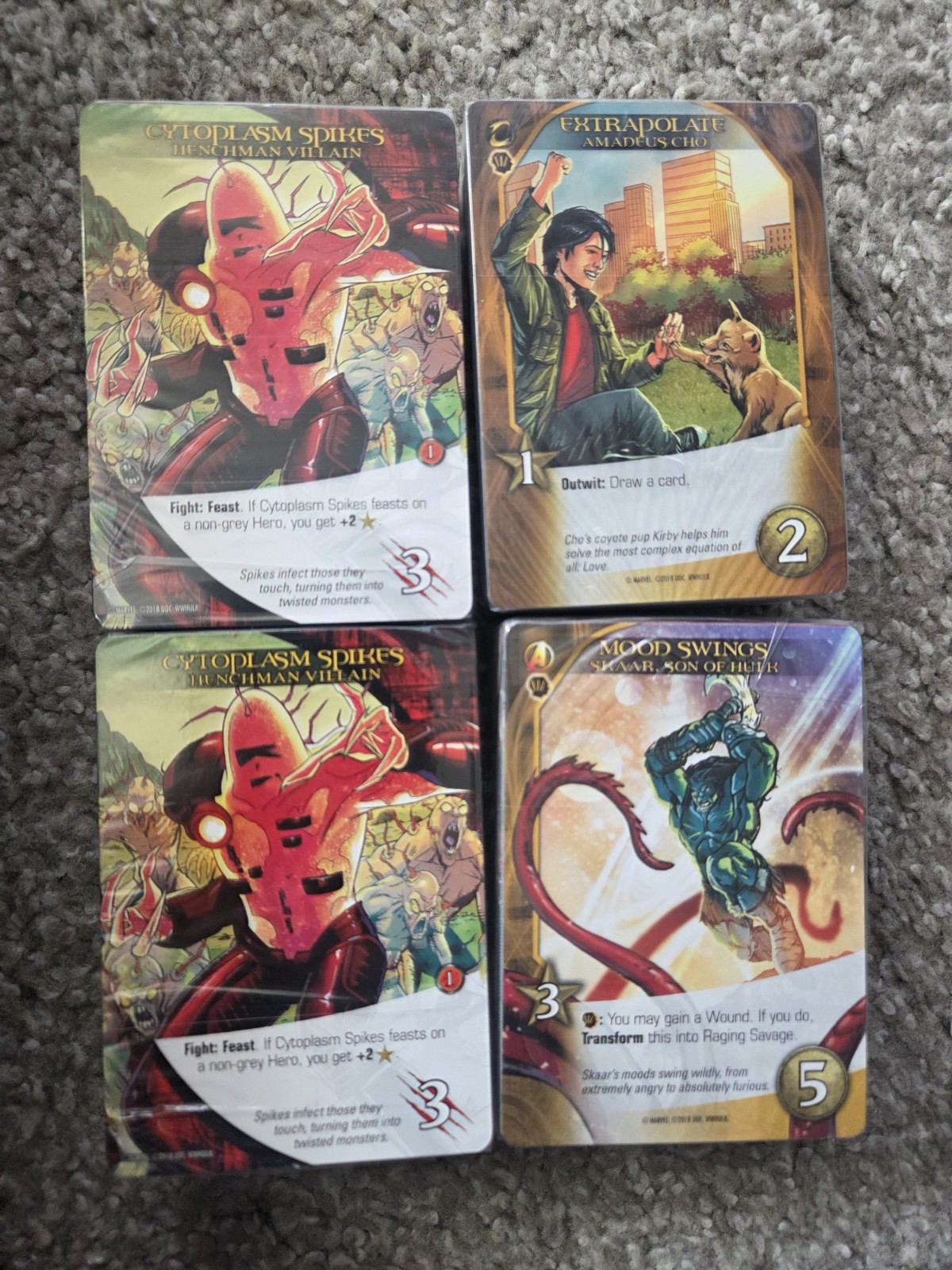 Upper Deck Marvel Legendary World War Hulk Card Game Expansion – Cards Sealed