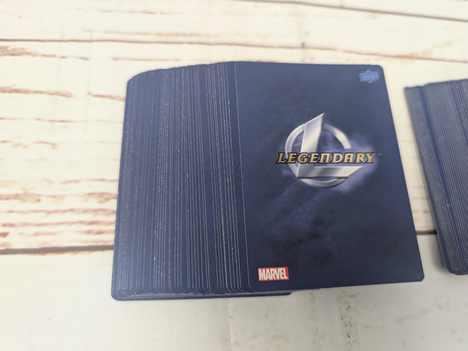 Legendary Marvel Paint The Town Red Upper Deck Board Game No Box Complete