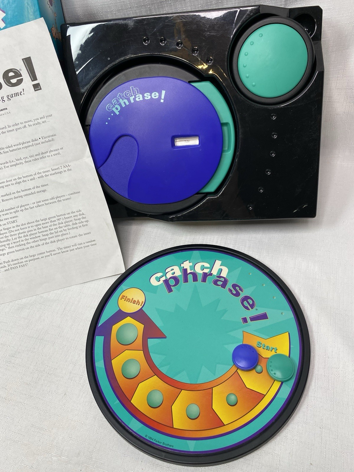 Catch Phrase! Parker Brothers 1994 Family Friendly FUN Board Game Complete VGC