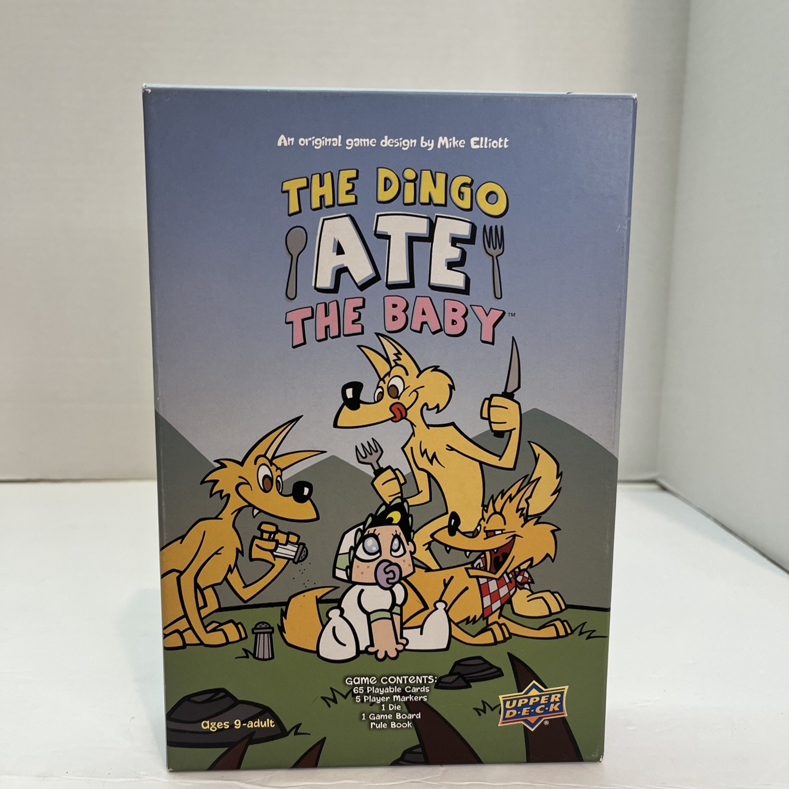 The Dingo Ate The Baby Multi-Player Fast Paced Board Game Upper Deck Company