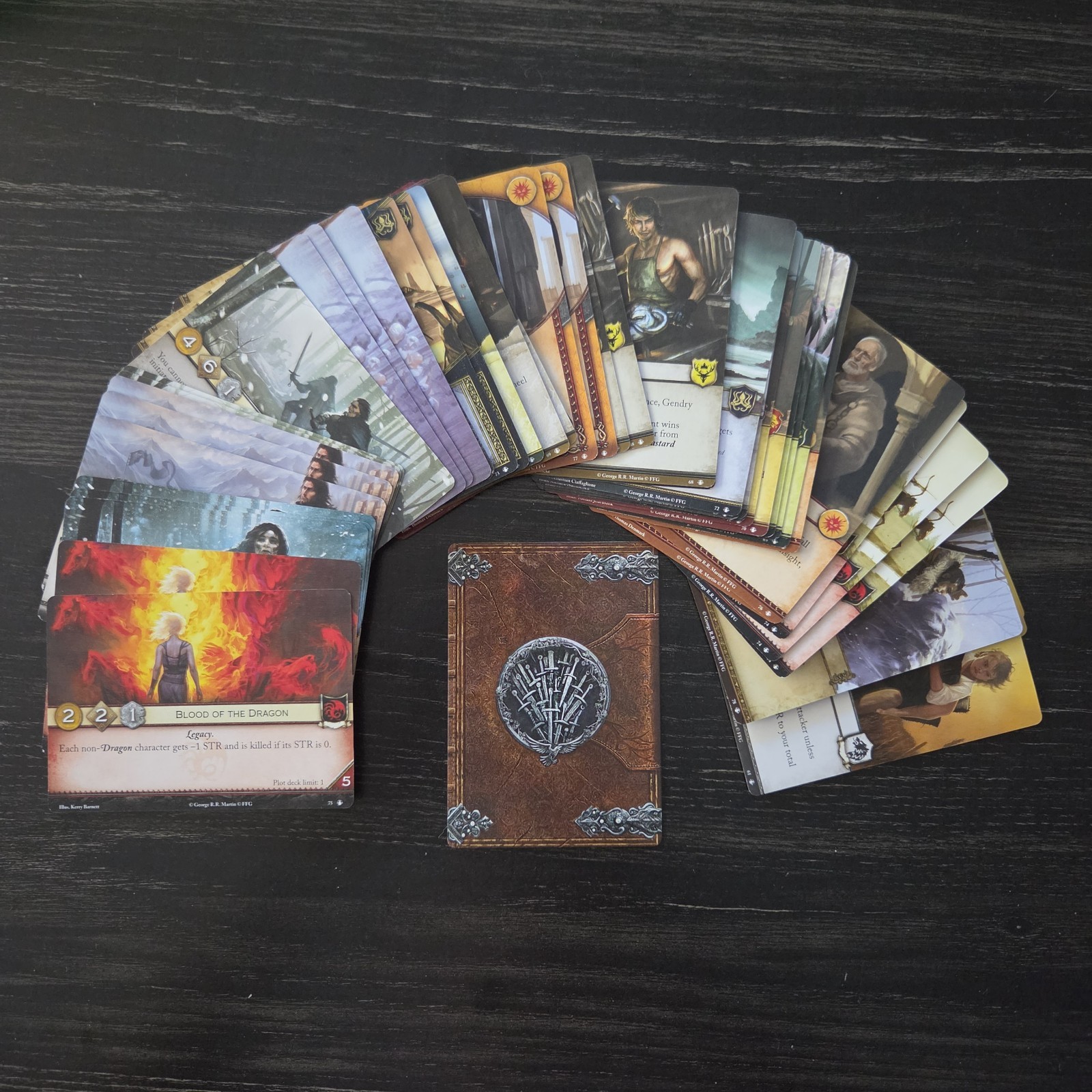 No Middle Ground Game Of Thrones LCG Expansion Westeros Cycle Pack 4 *No Box*