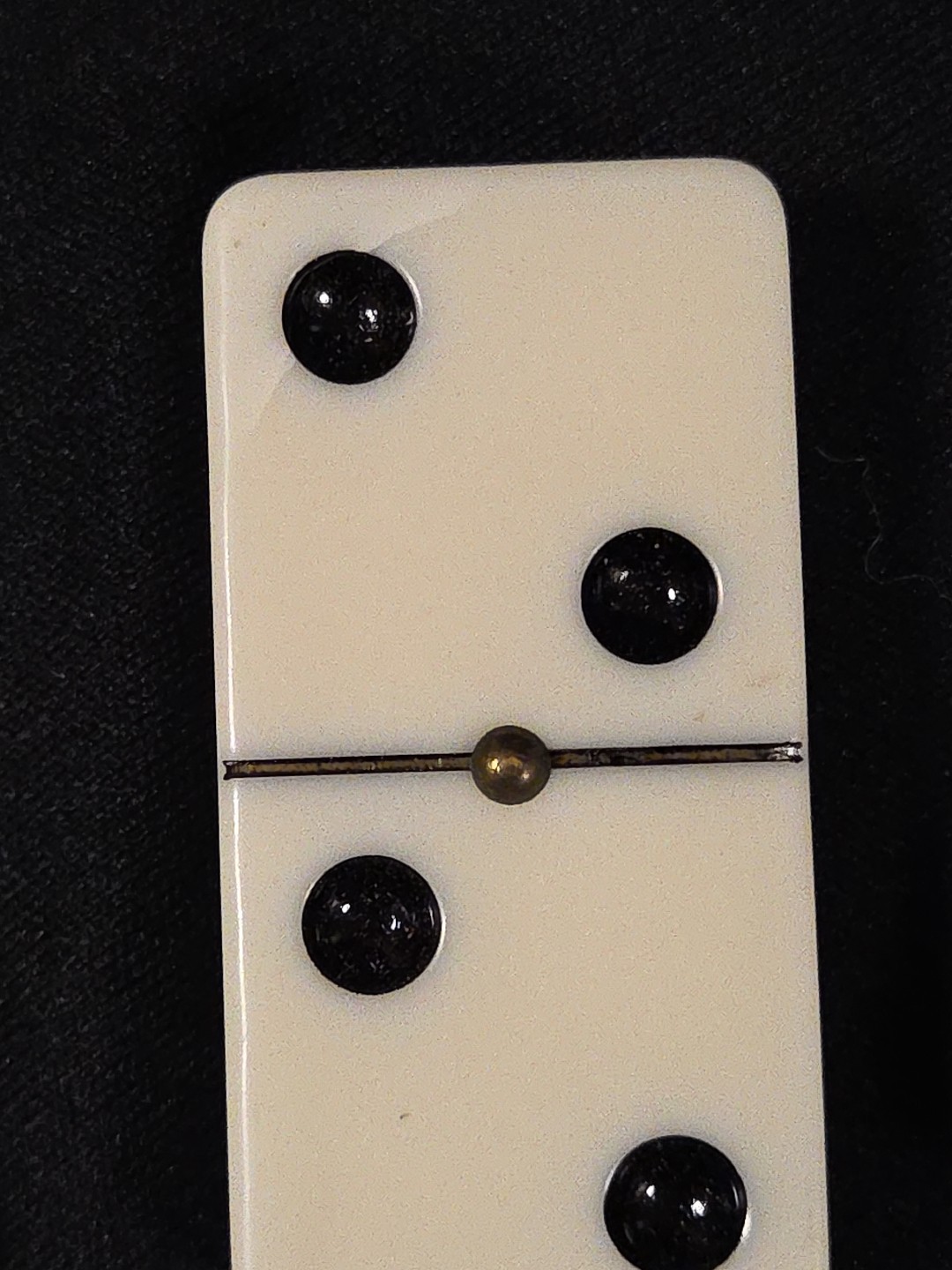 Dominoes 26 Pieces Double-Six Ivory Domino Tiles Set Classic Numbers Incomplete