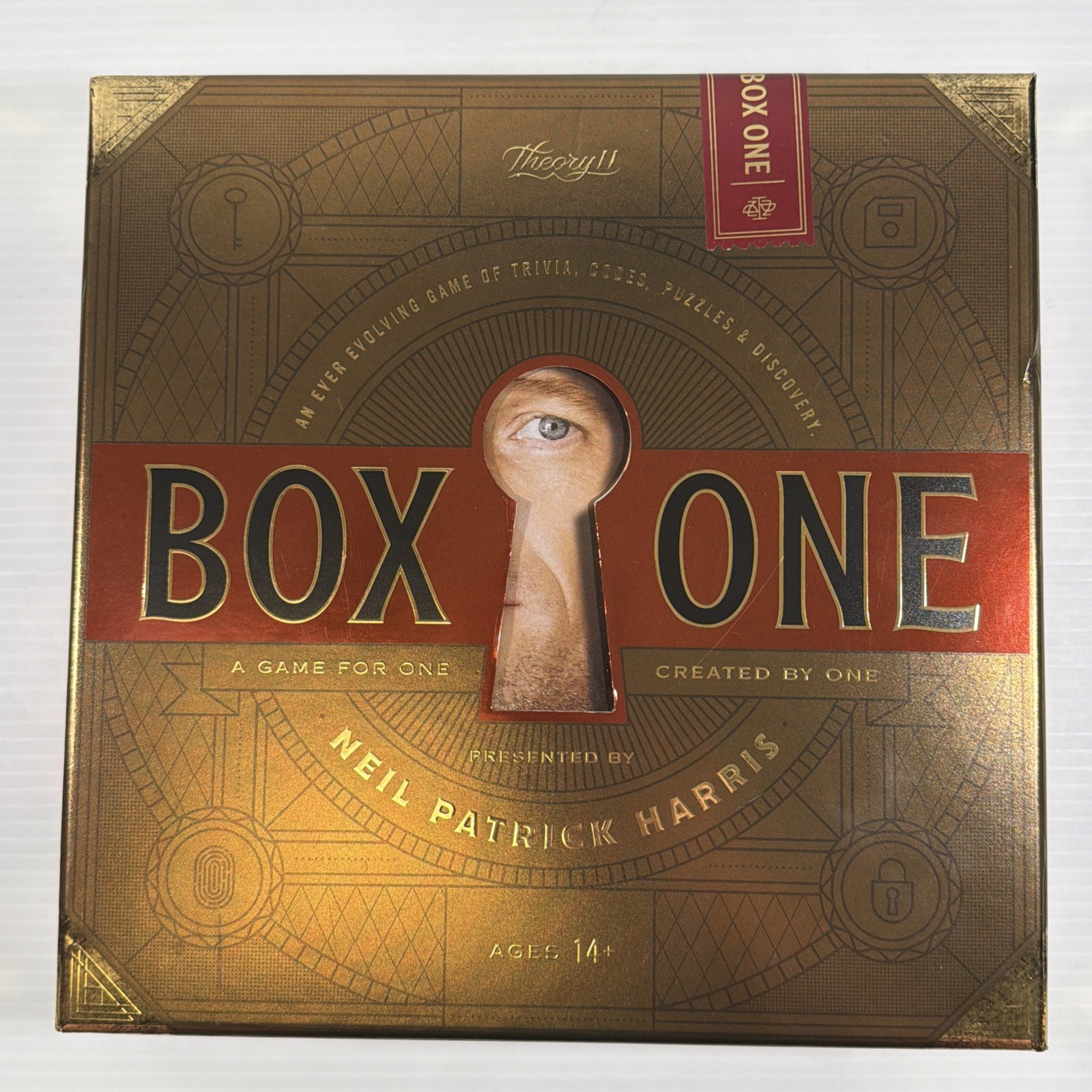 2021 BOX ONE Neil Patrick Harris Problem Solving Game for Theory11 EUC Complete