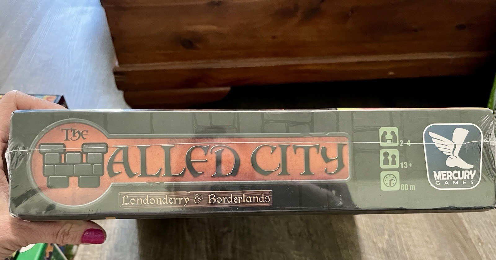 The Walled City Londonderry & Borderlands Board Game Mercury Games Sealed 13+