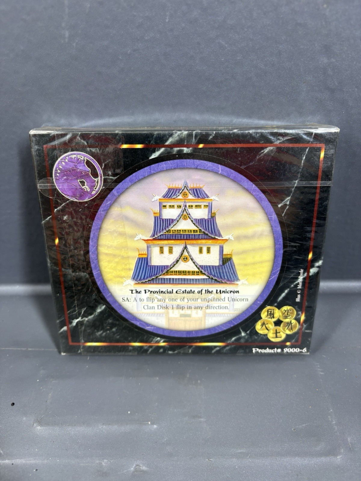 Diskwars Legend Of The Five Rings Provincial Estate Of The Unicorn Sealed FFG