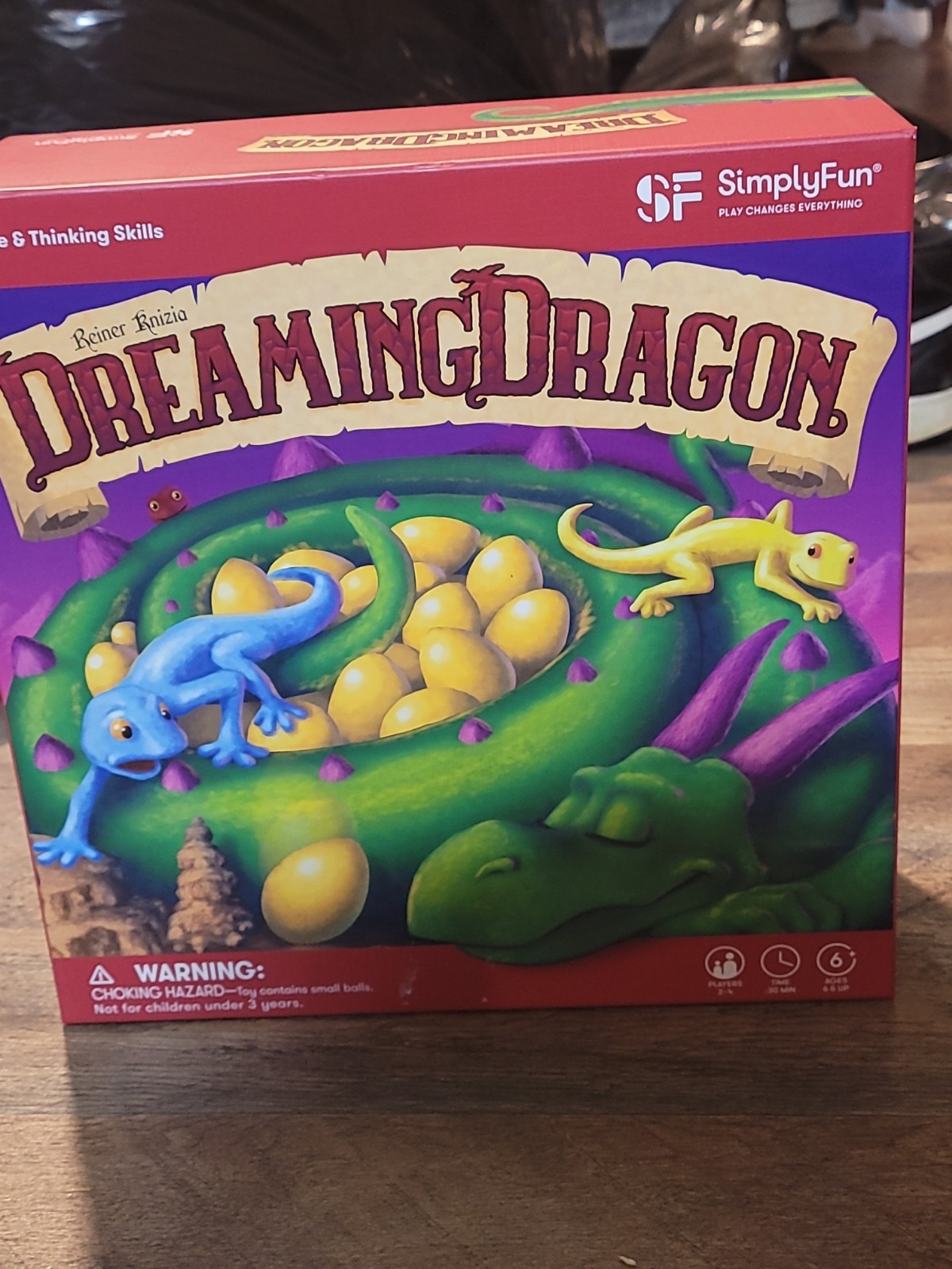Dreaming Dragon Game for Ages 6+: Steady Hands and Critical Thinking Used
