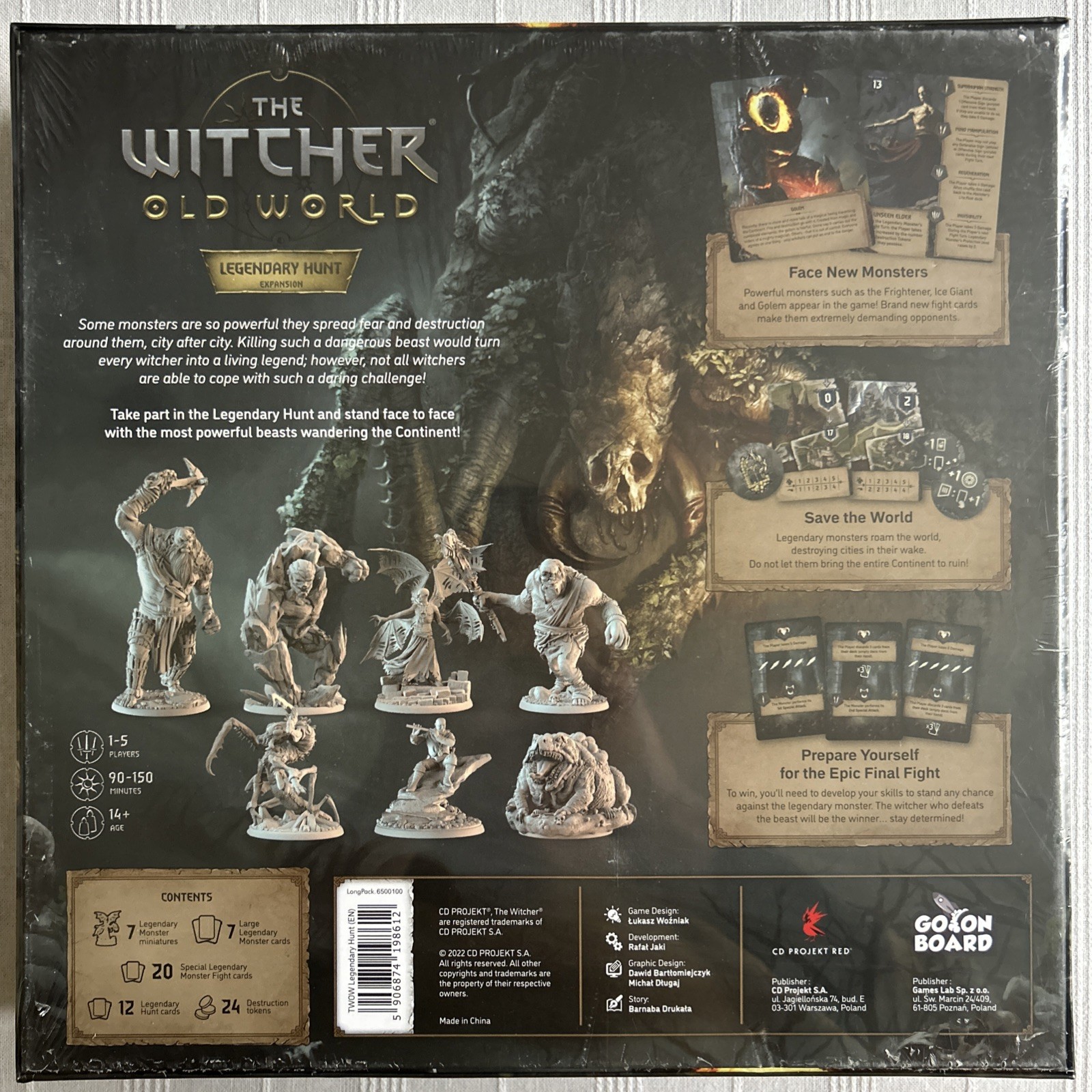 Witcher Old World CD Projekt Red Deluxe Edition + Skellige Legendary Expansions