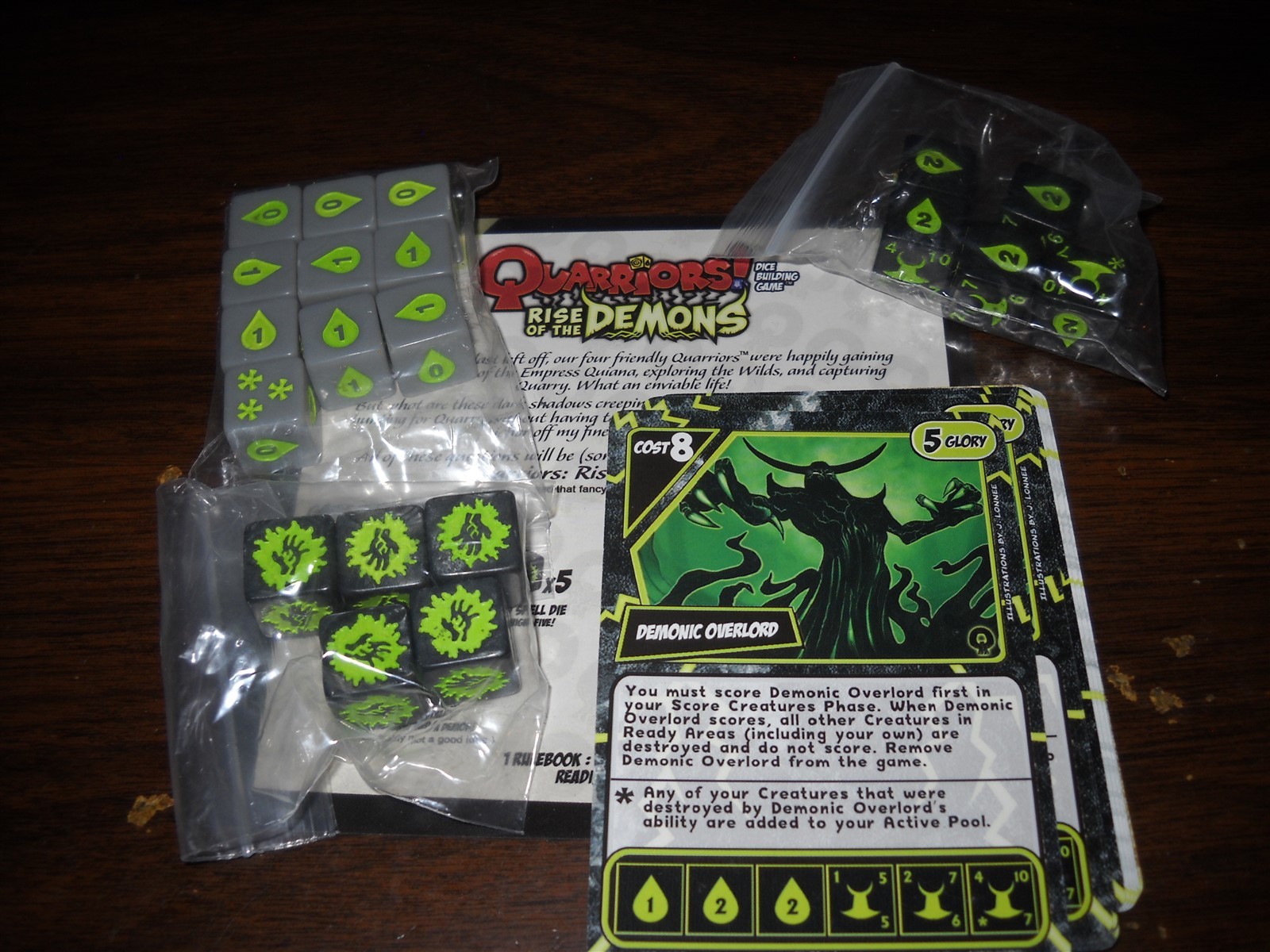 Quarriors!: Rise of the Demons: Complete no Box
