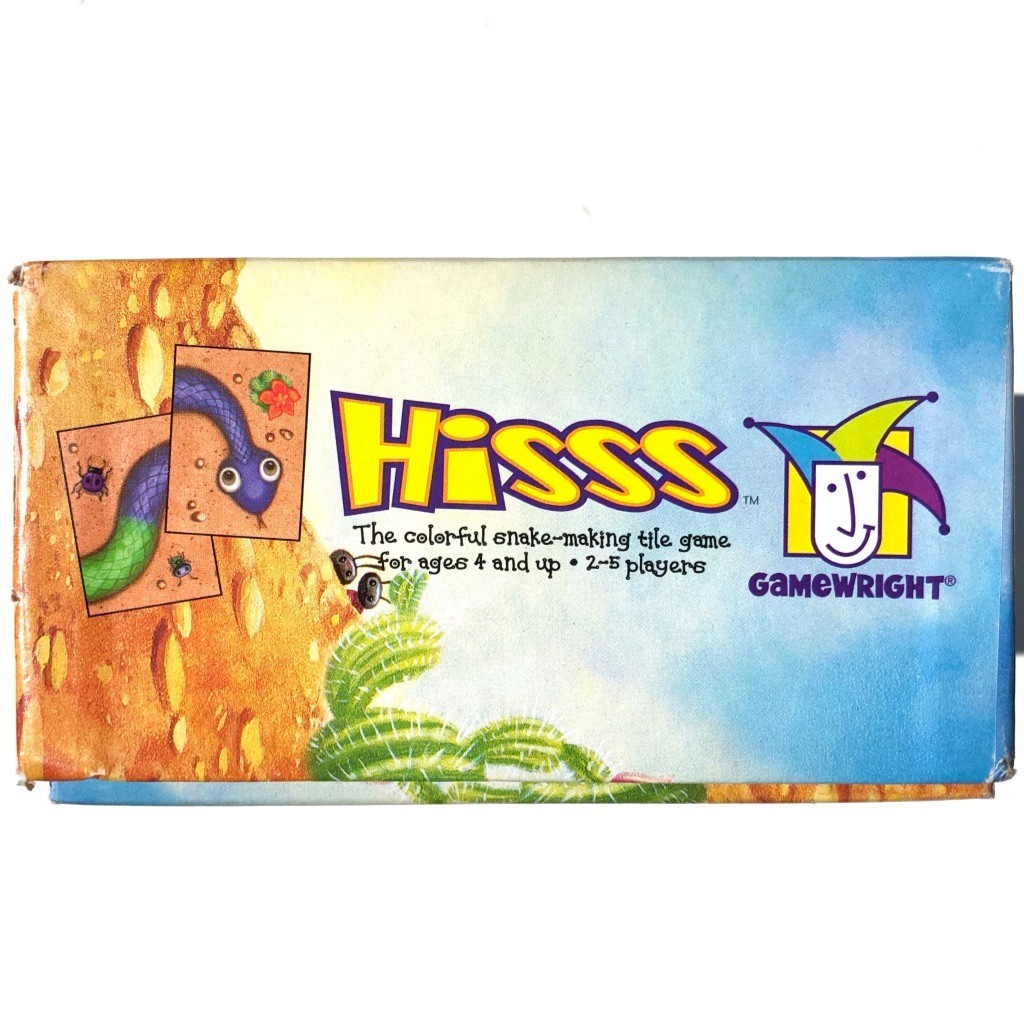 HISSS Colorful Snake Making Tile Matching Game Gamewright Complete 2006 AS IS