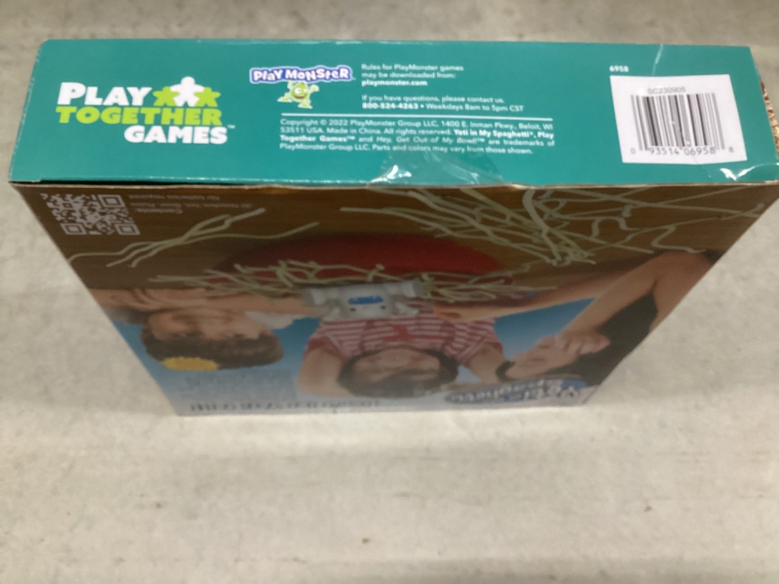 PlayMonster Yeti in My Spaghetti Game Family Fun New Sealed