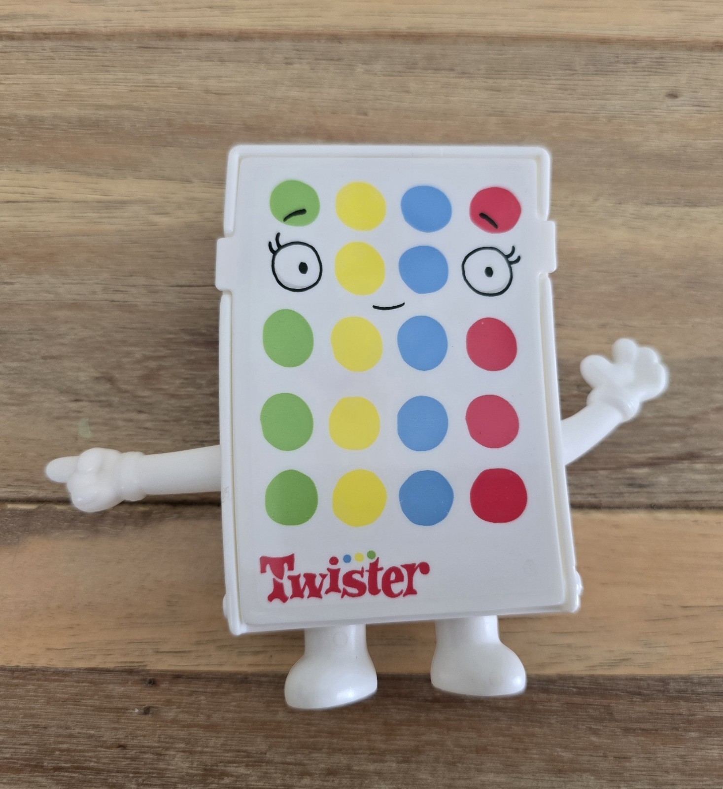 Twister Finger Travel Board Game with Spinner, Color Theme, 1-2 Players