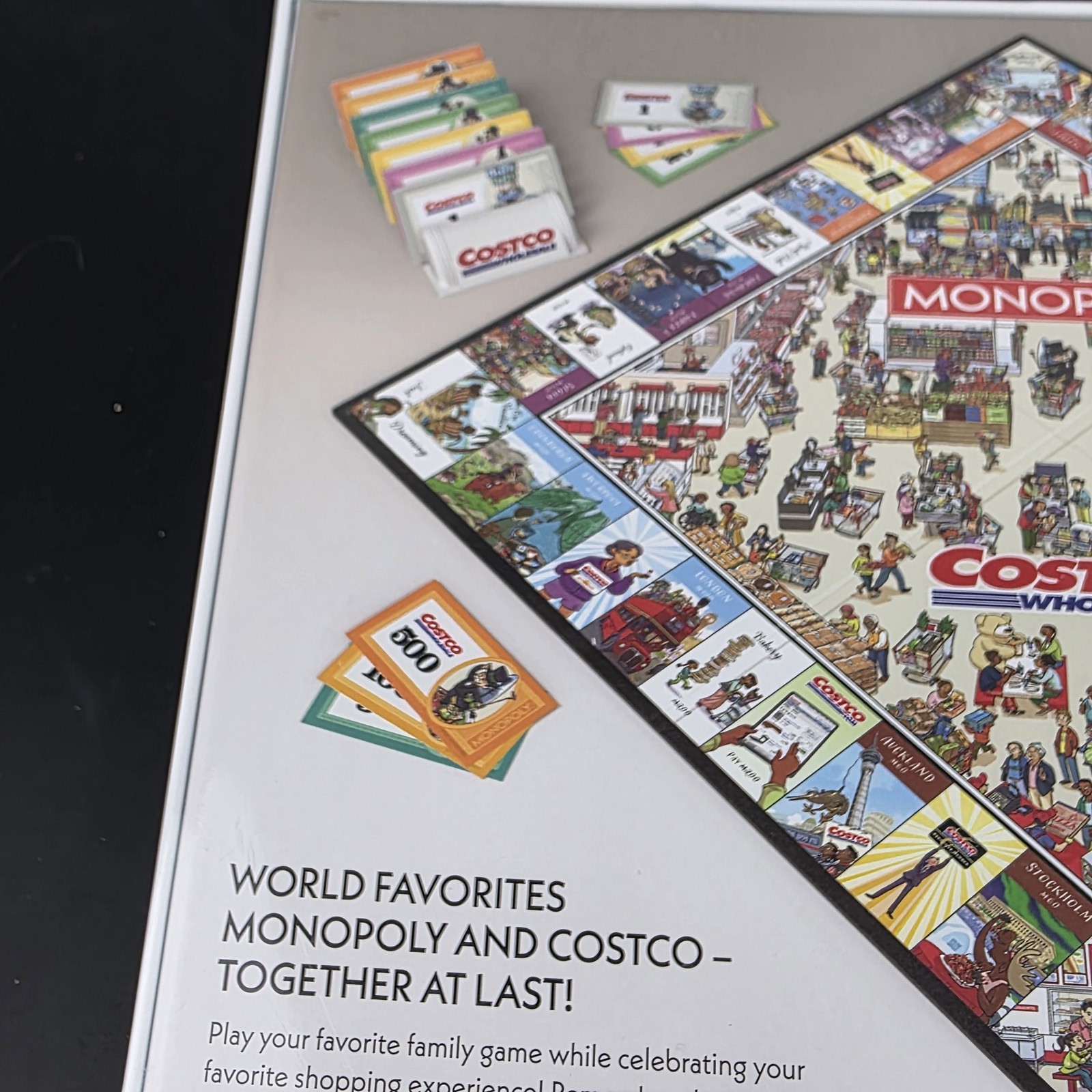 Monopoly Costco Wholesale Edition Board Game NEW SEALED WS Game Company Hasbro