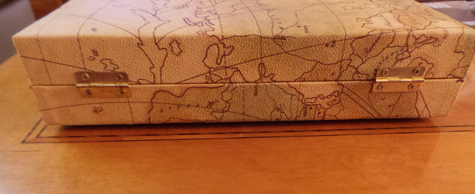 Unused Roymer Leisure Time Travel Multiple Game Pack Map in Designed Case NF