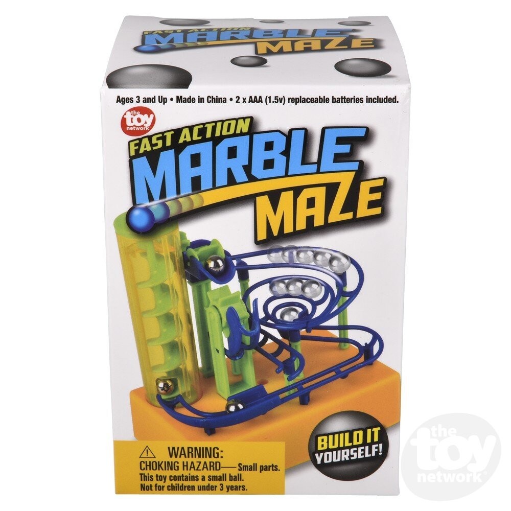 The Toy Network Fast Action Marble Maze • Perpetual Motion *Box Damage See Pics*