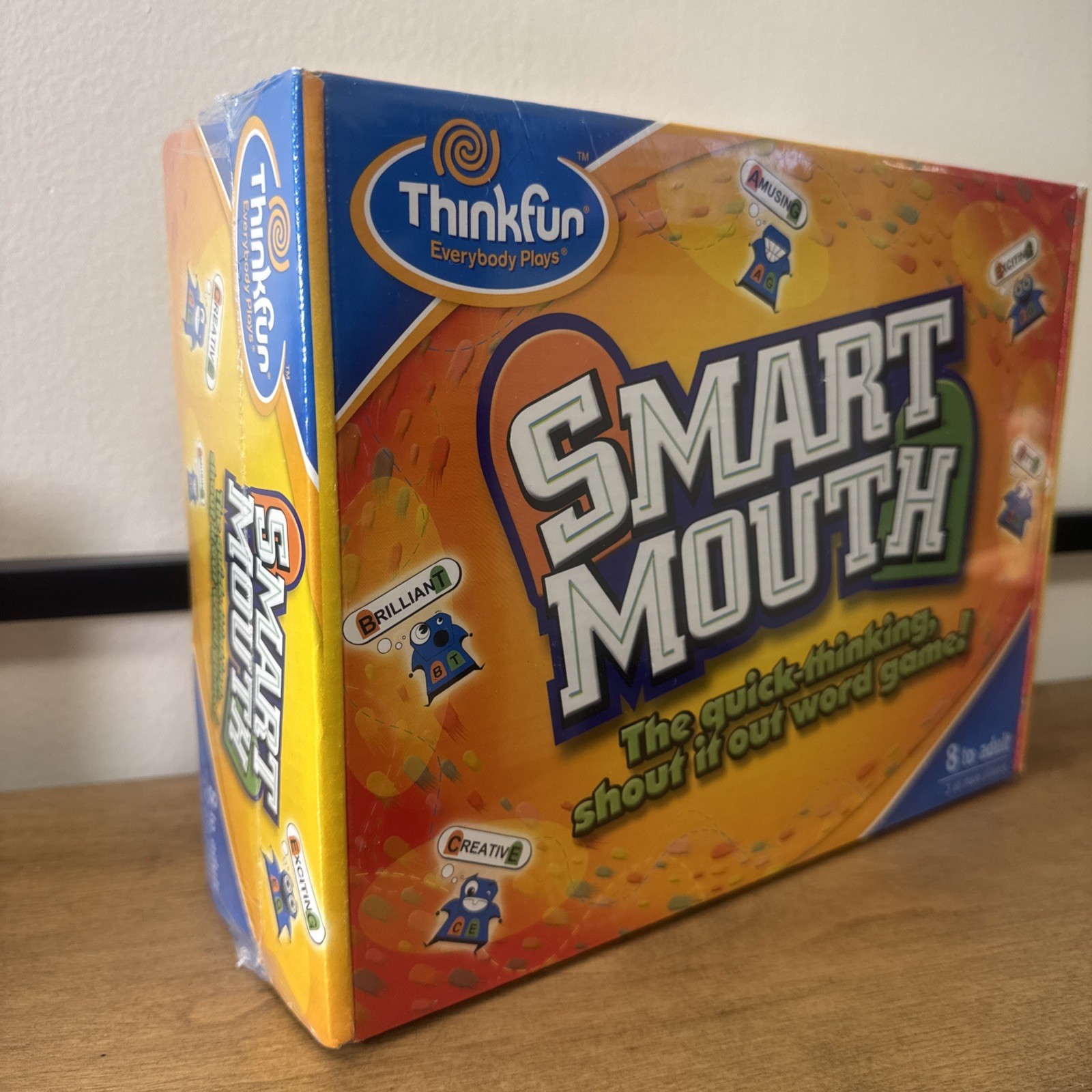 SMART MOUTH Quick Thinking Shout It Out WORD GAME 2+ Players 2001 Binary Arts