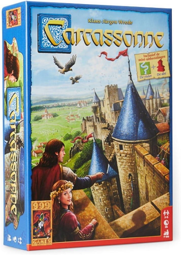 WAYS 999 Games — Carcassonne — Dutch— Packaging may vary